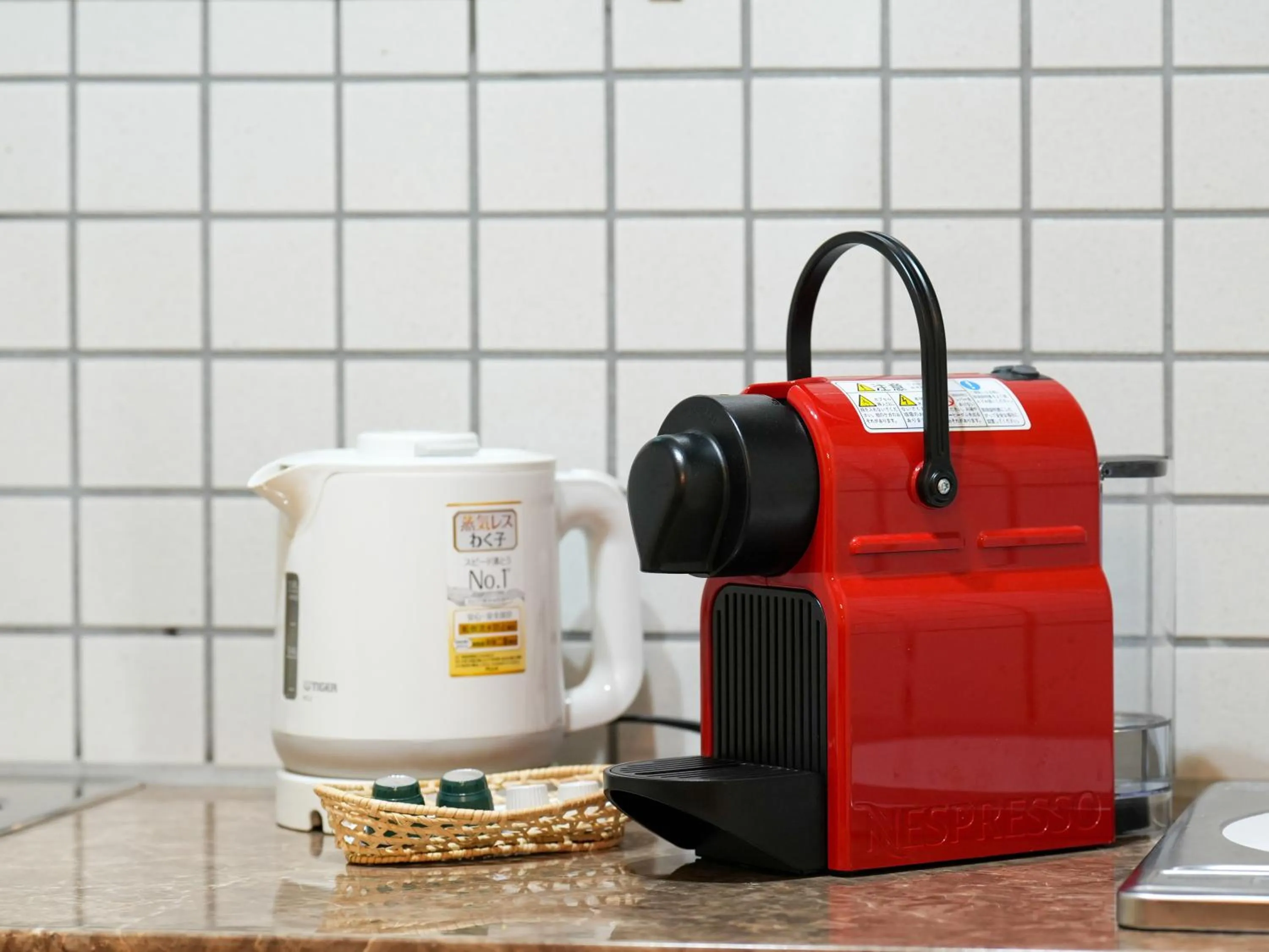 Coffee/tea facilities in Oukai Villa Izumi