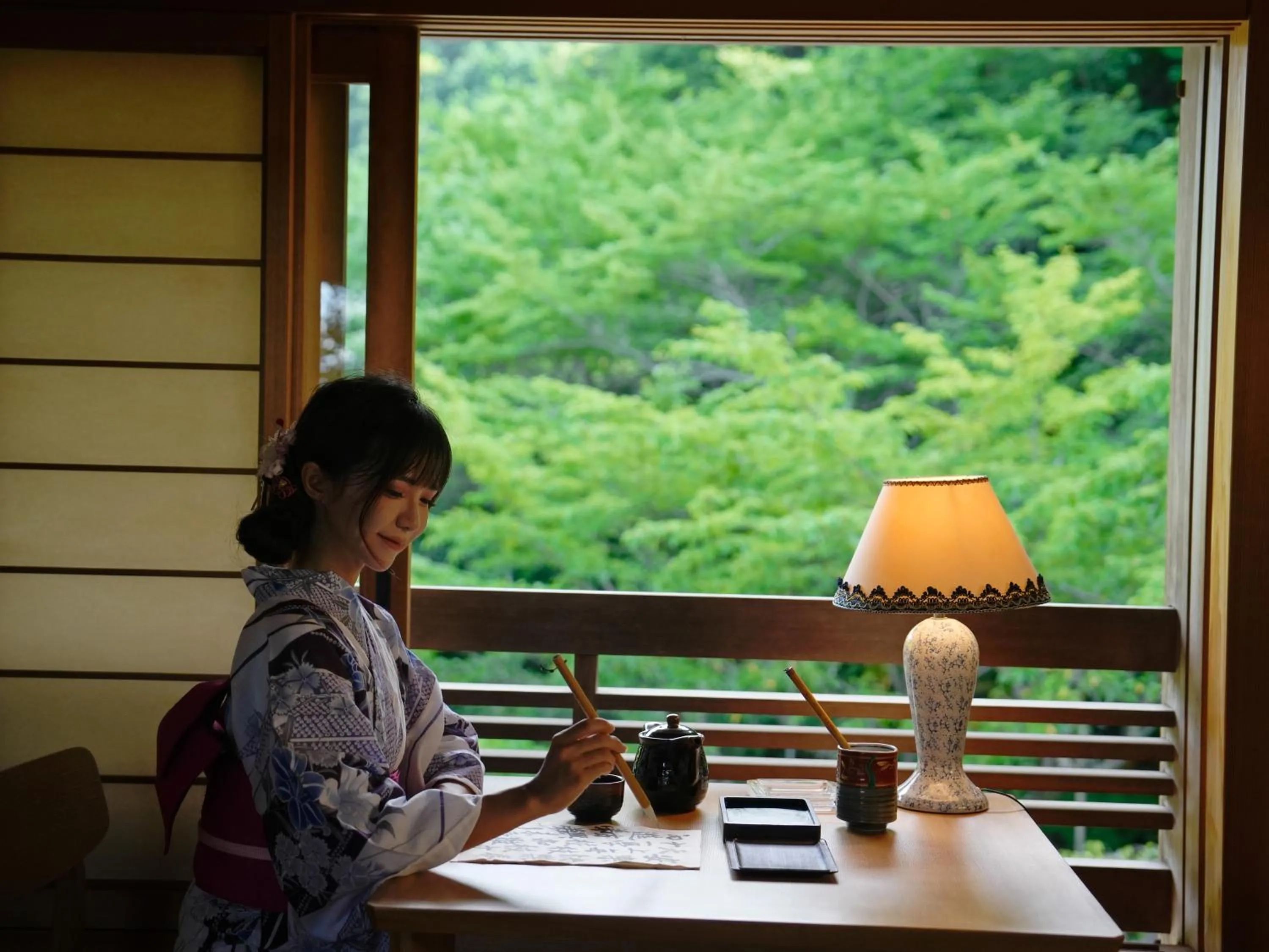 People in Oukai Villa Izumi