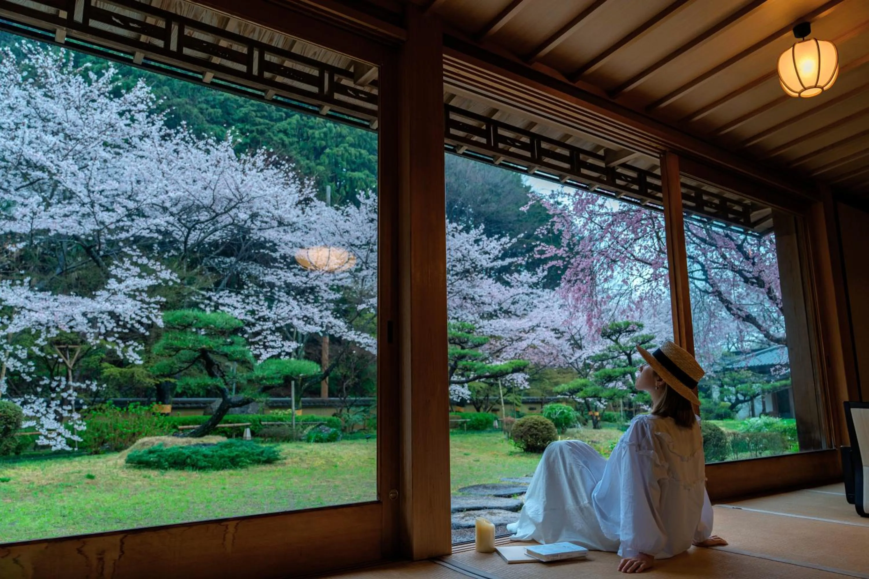 Spring in Oukai Villa Izumi