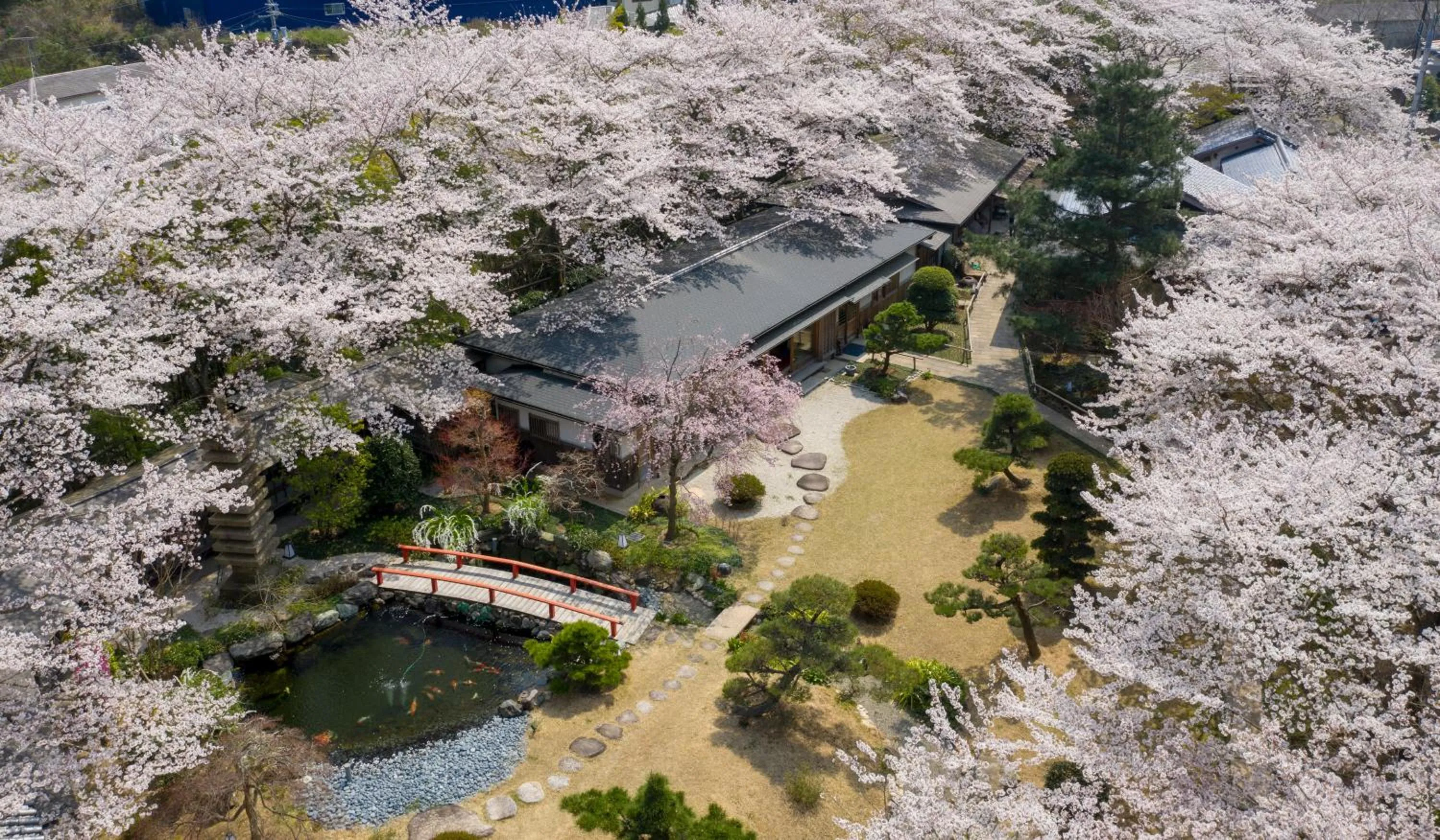 Spring in Oukai Villa Izumi