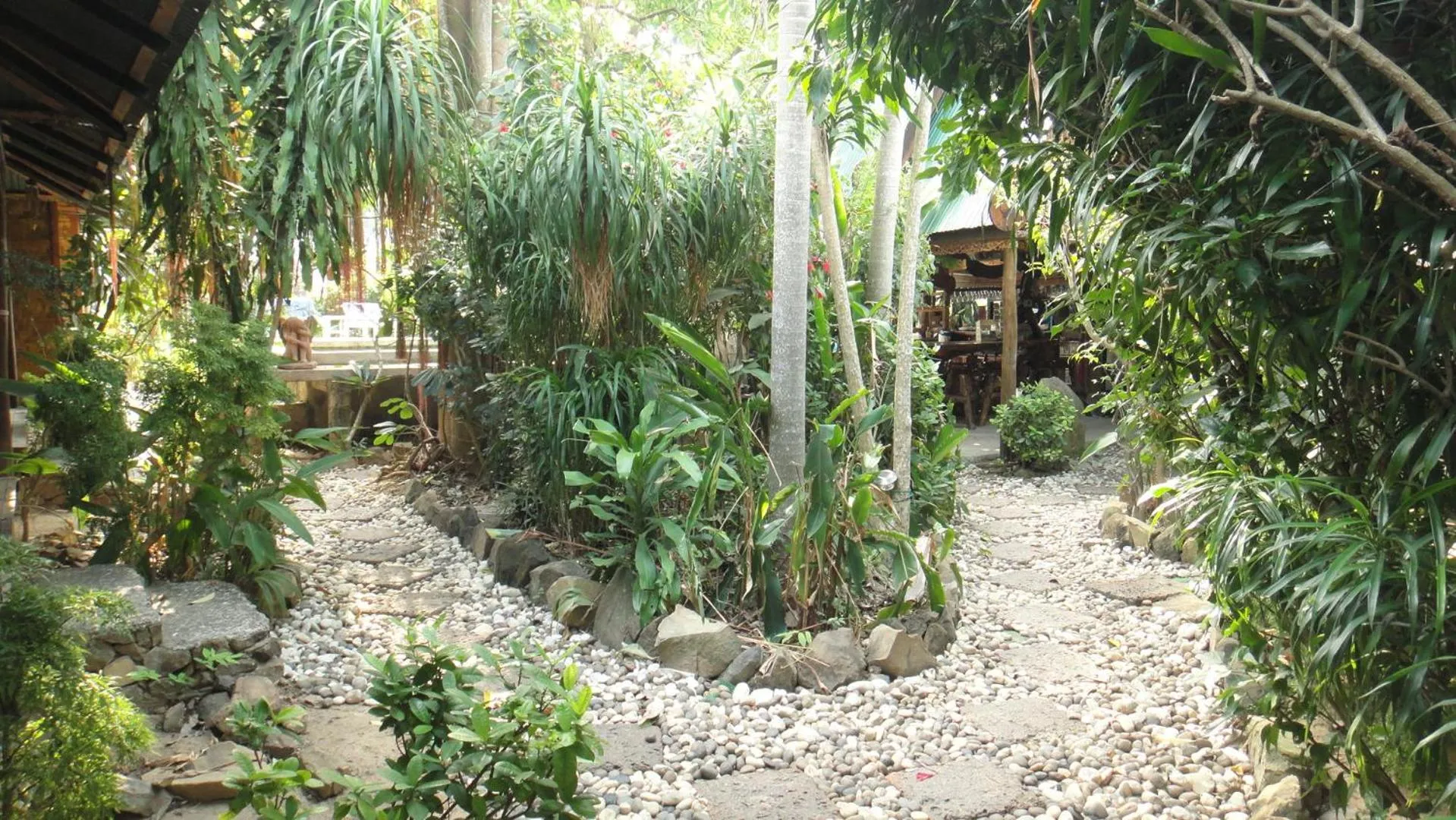 Natural landscape in Tropical Garden Bungalow