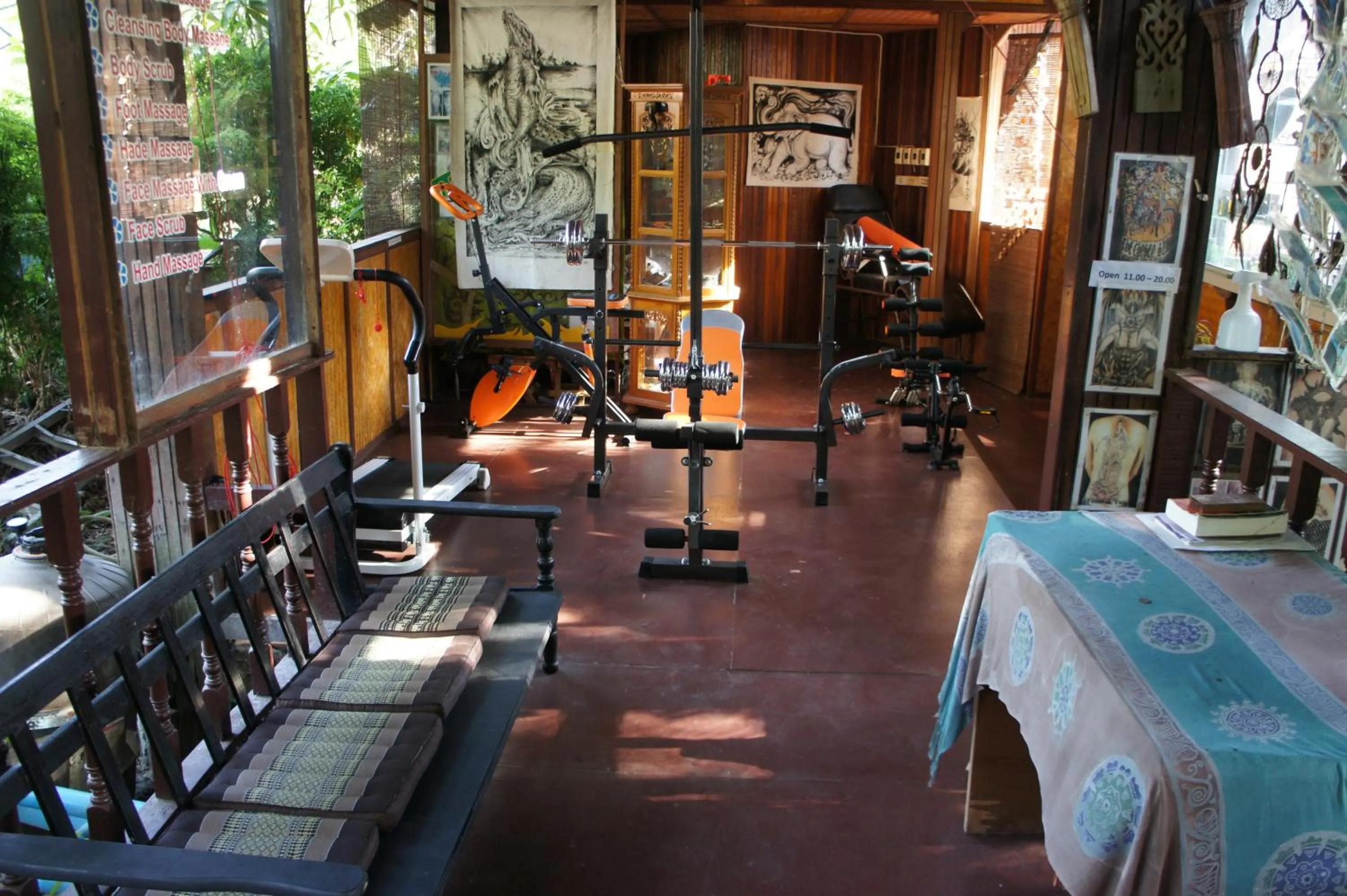 Fitness centre/facilities in Tropical Garden Bungalow