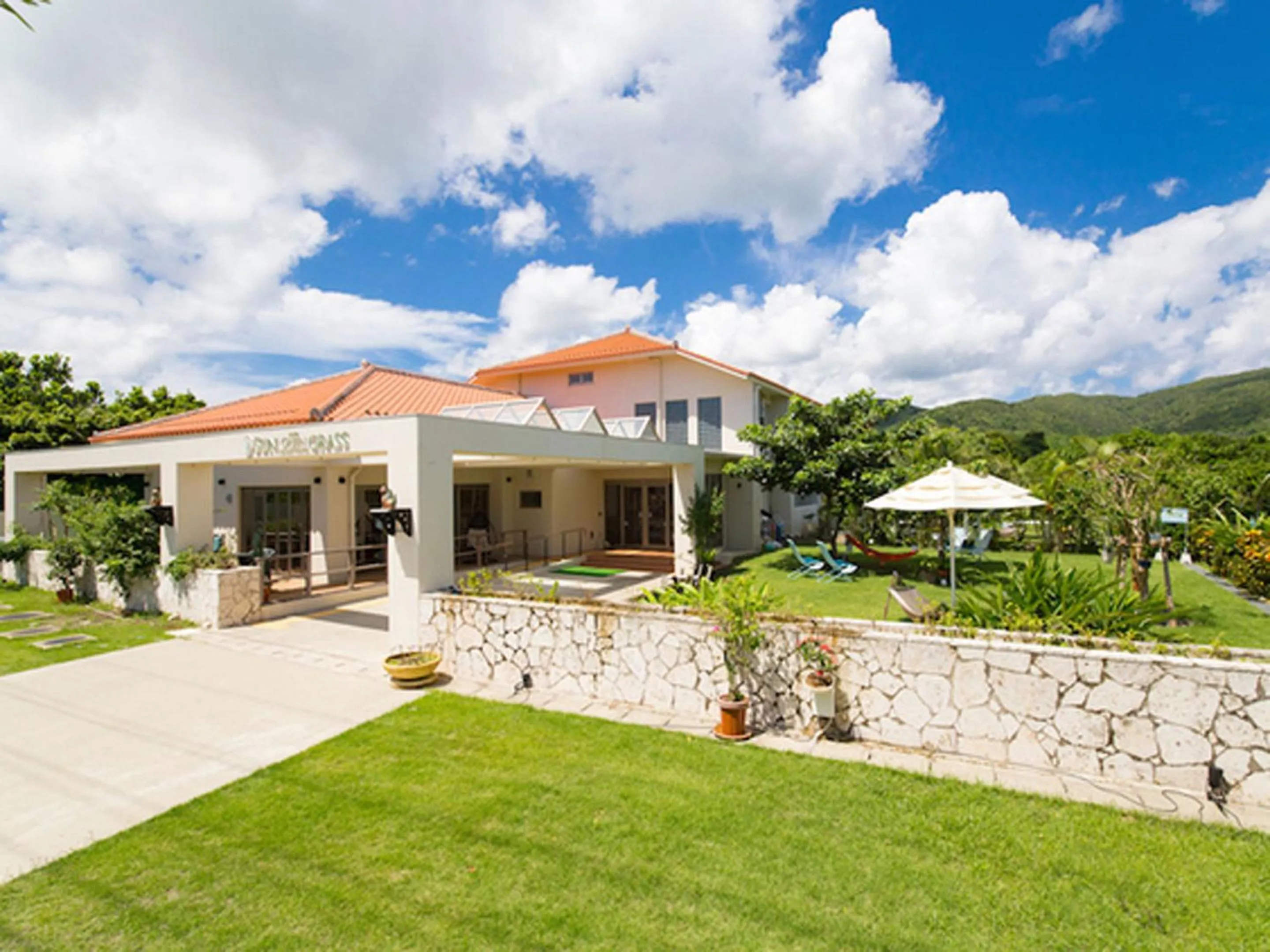 Facade/entrance in Sun Green Resort Hotel Ishigaki