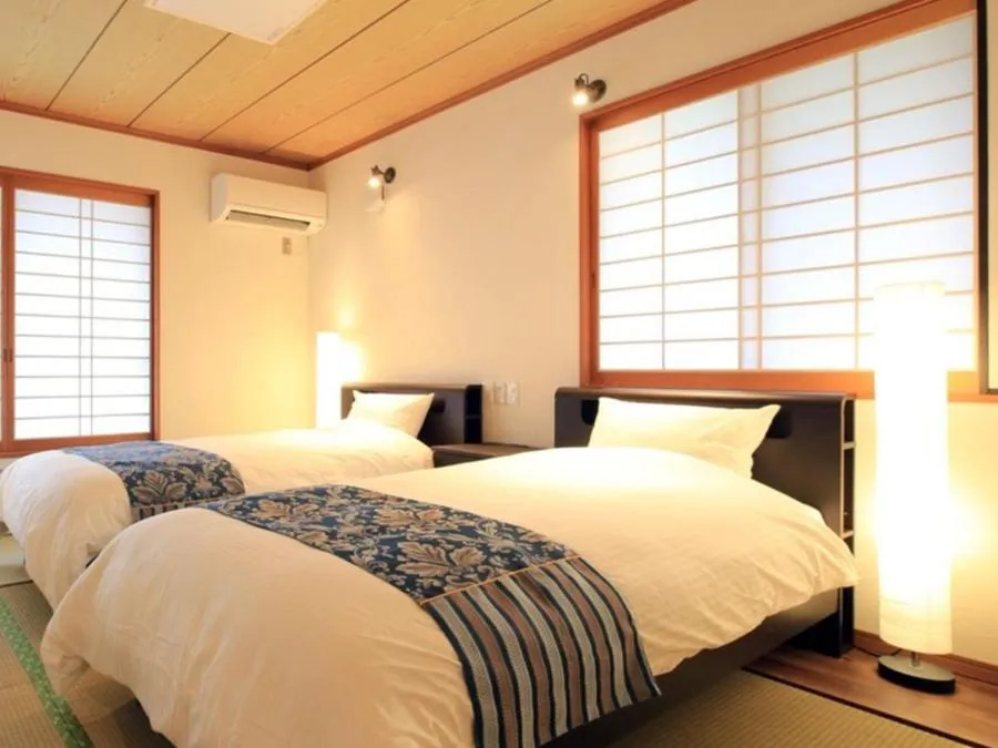 Bed in Sun Green Resort Hotel Ishigaki