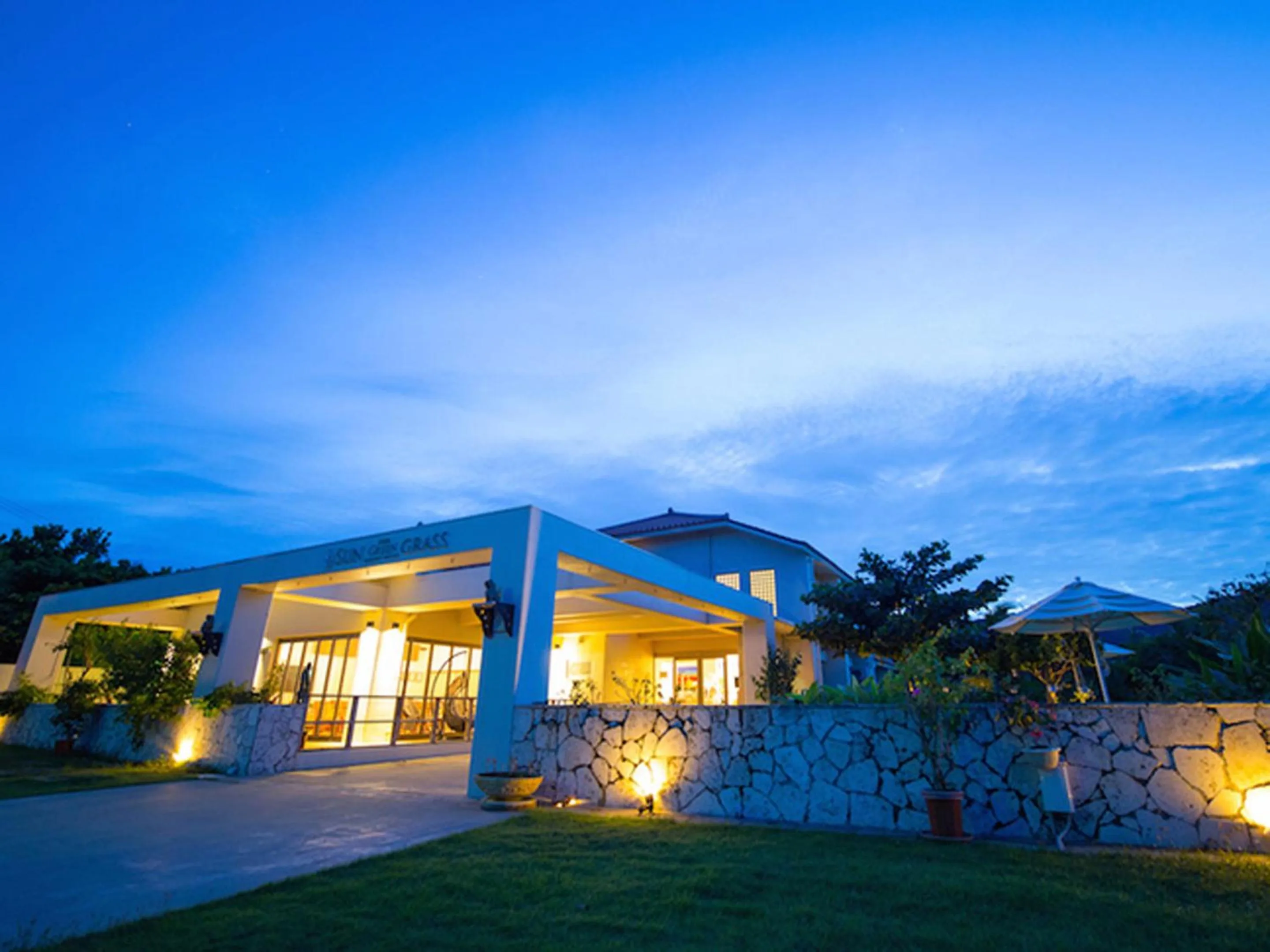 Facade/entrance in Sun Green Resort Hotel Ishigaki