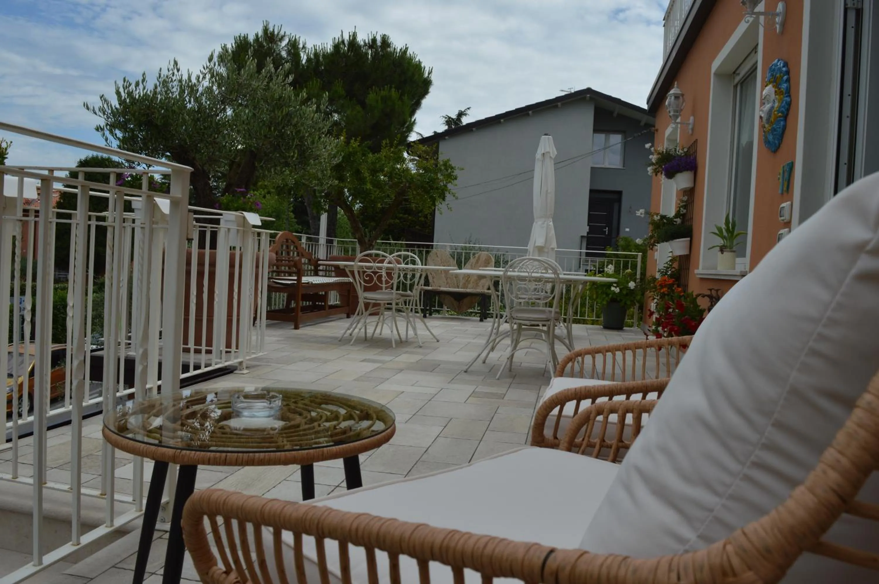 Balcony/Terrace in B&B La Fiaba