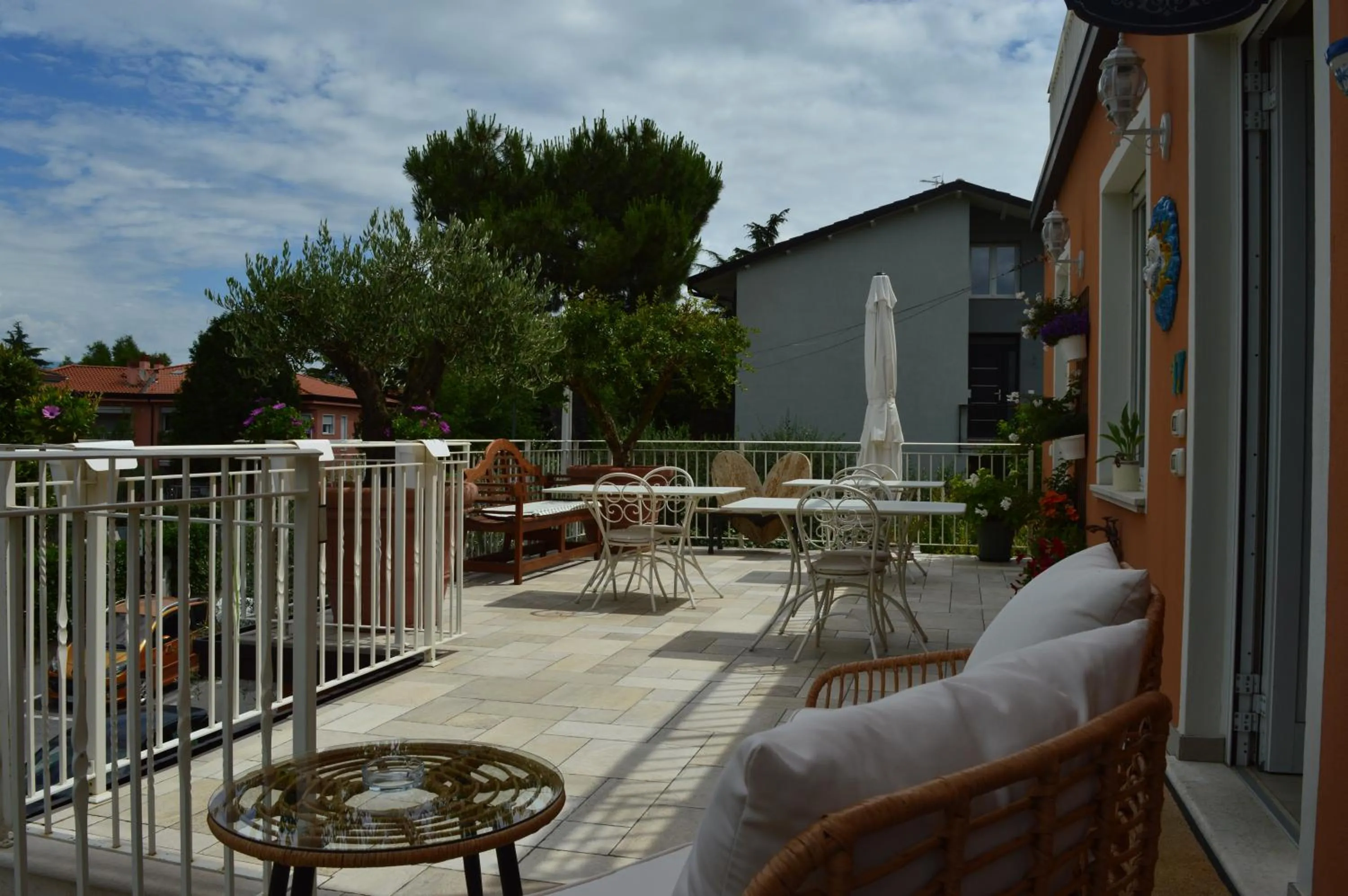 Balcony/Terrace in B&B La Fiaba