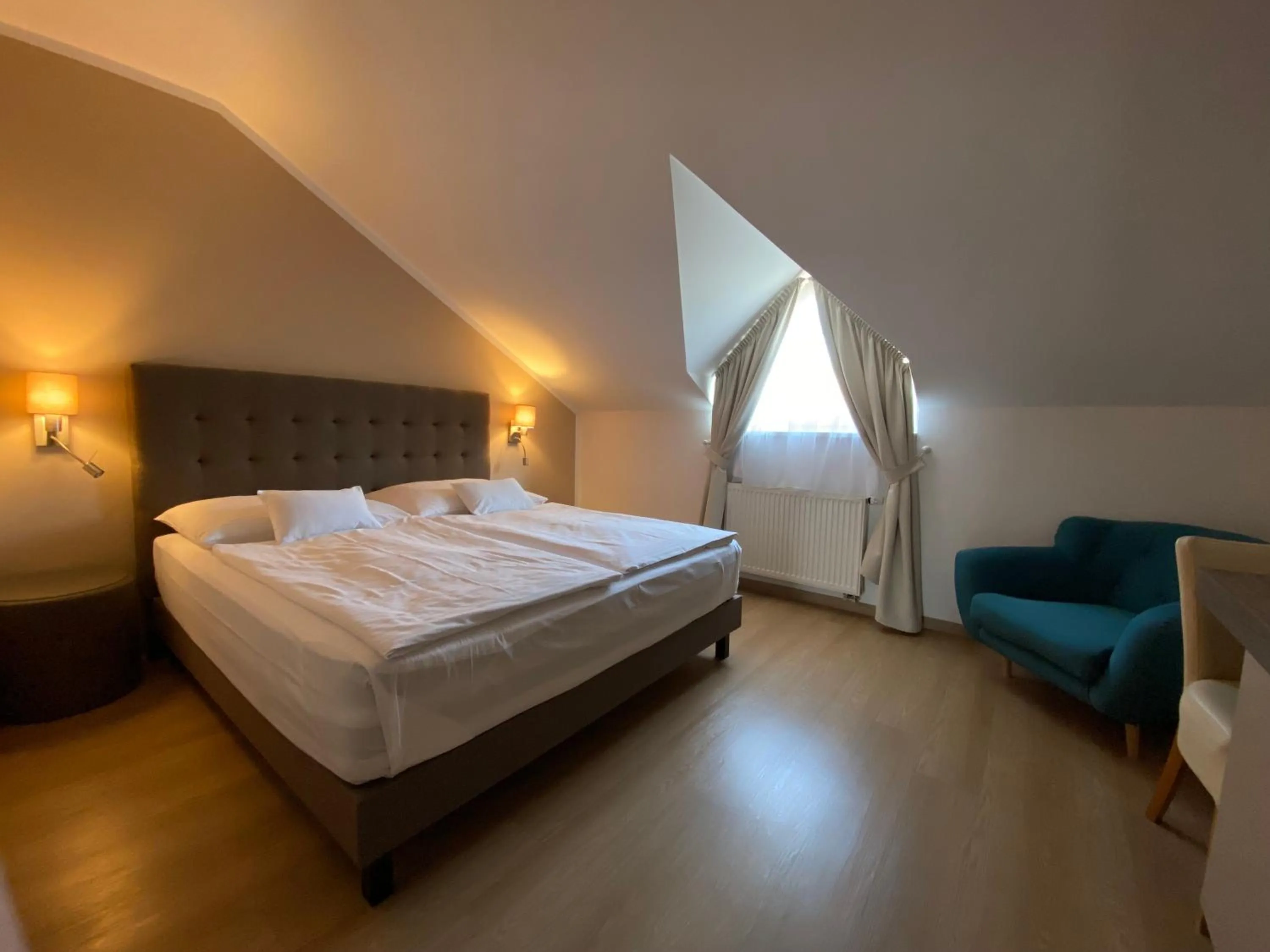 Bed in Hotel MAGISTR Vsetín