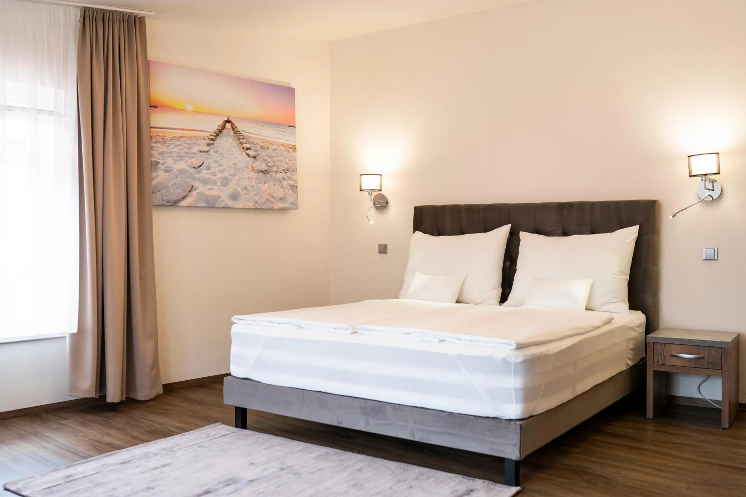 Bed in Hotel MAGISTR Vsetín