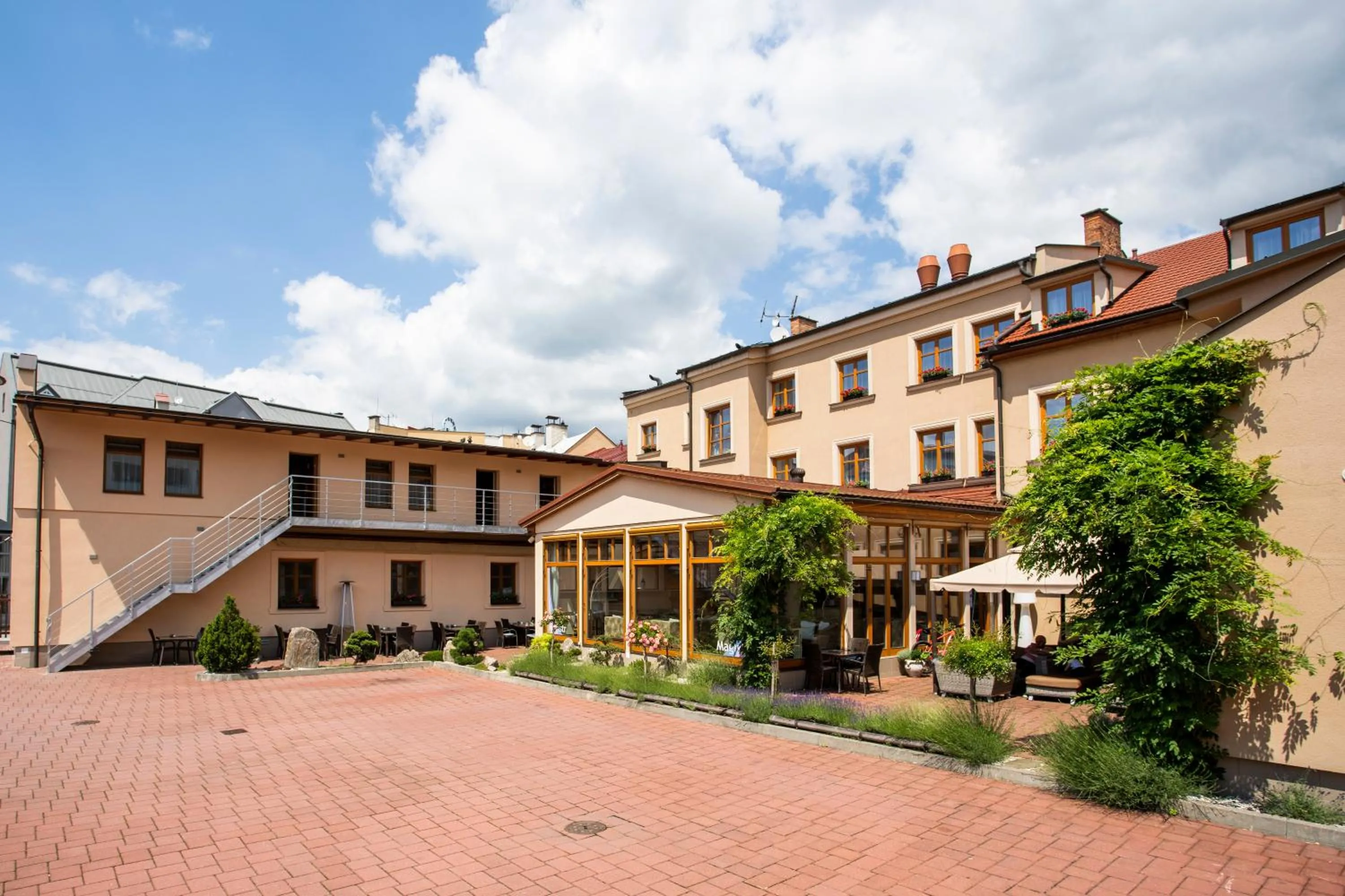 Property building in Hotel MAGISTR Vsetín