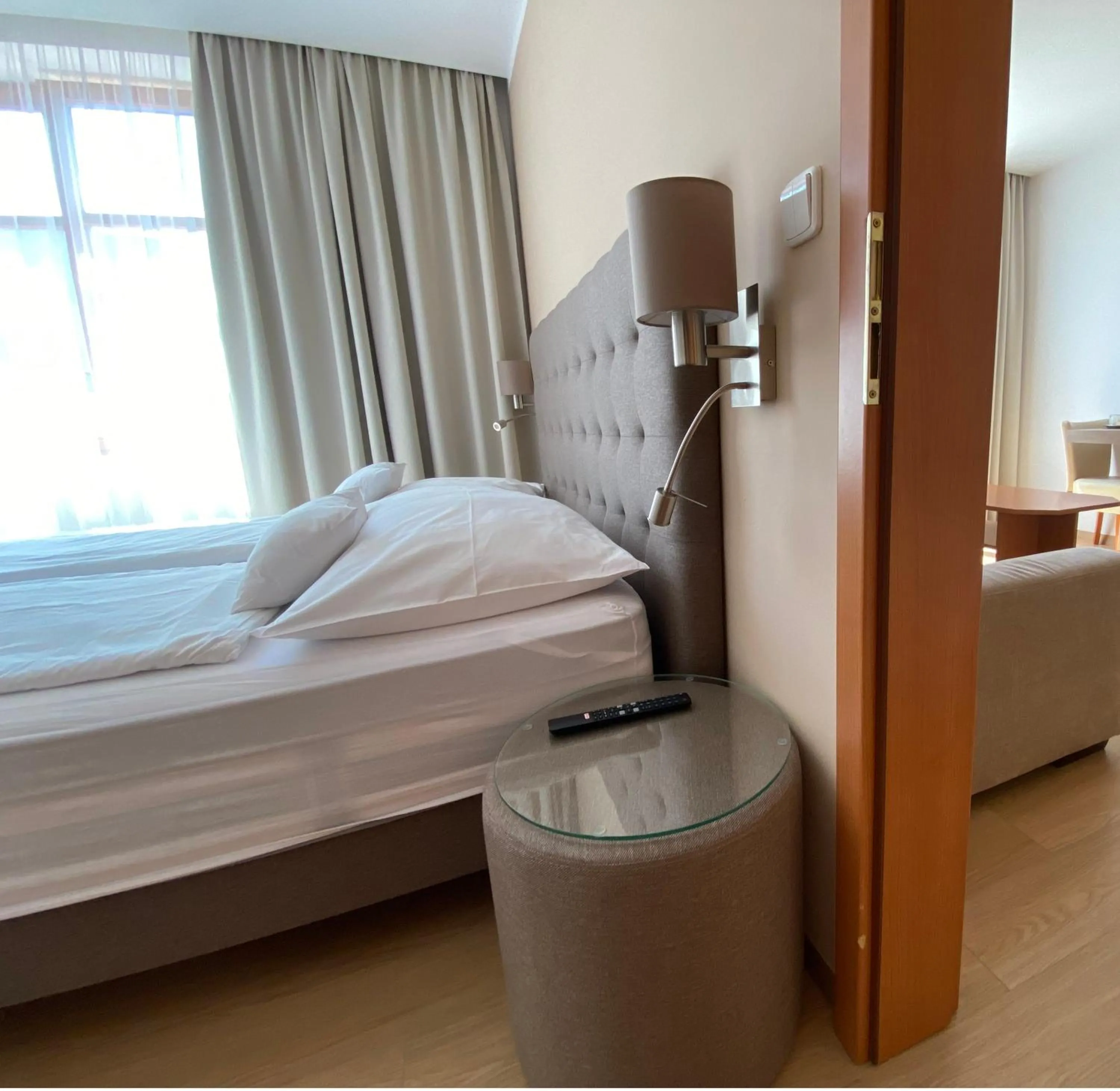 Bed in Hotel MAGISTR Vsetín