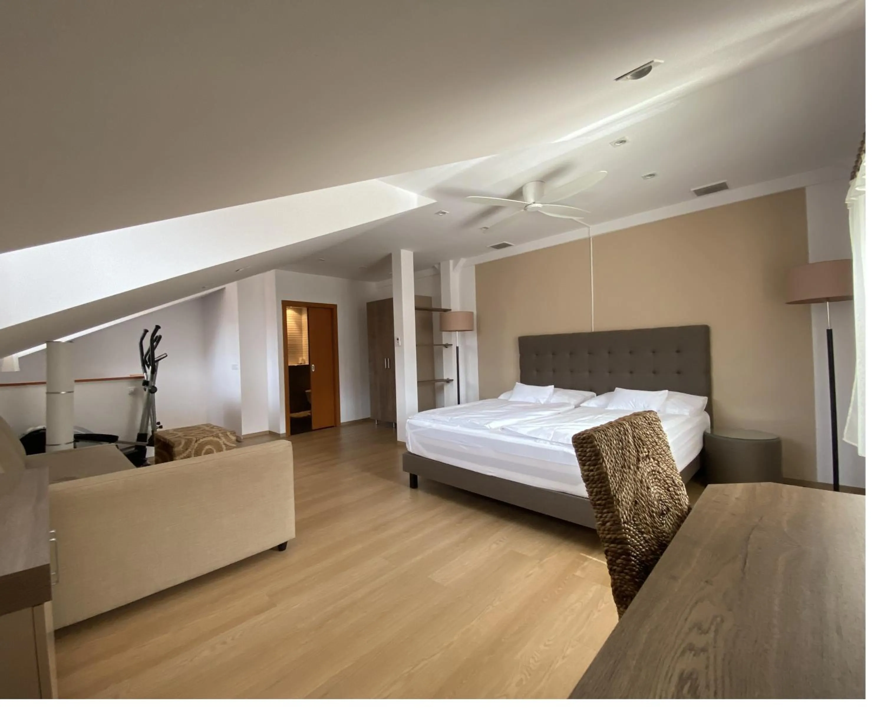 Bed in Hotel MAGISTR Vsetín