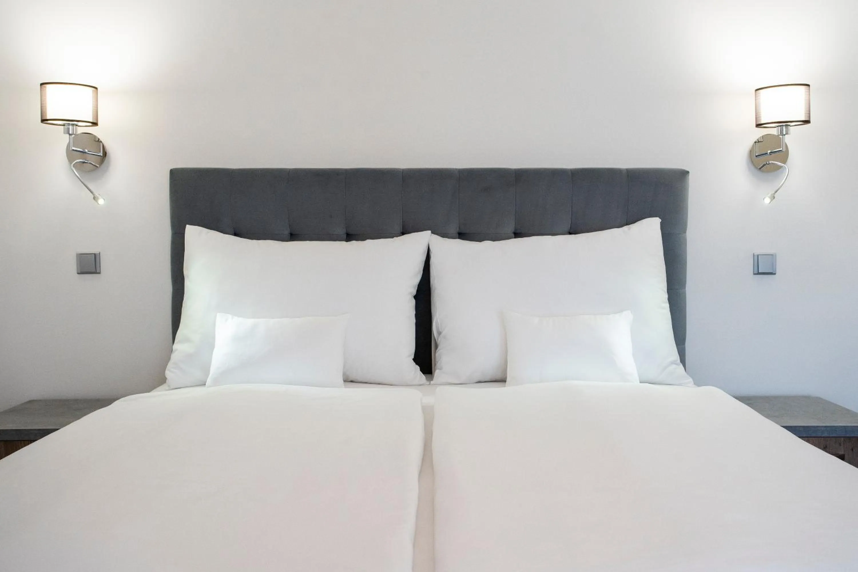 Bed in Hotel MAGISTR Vsetín