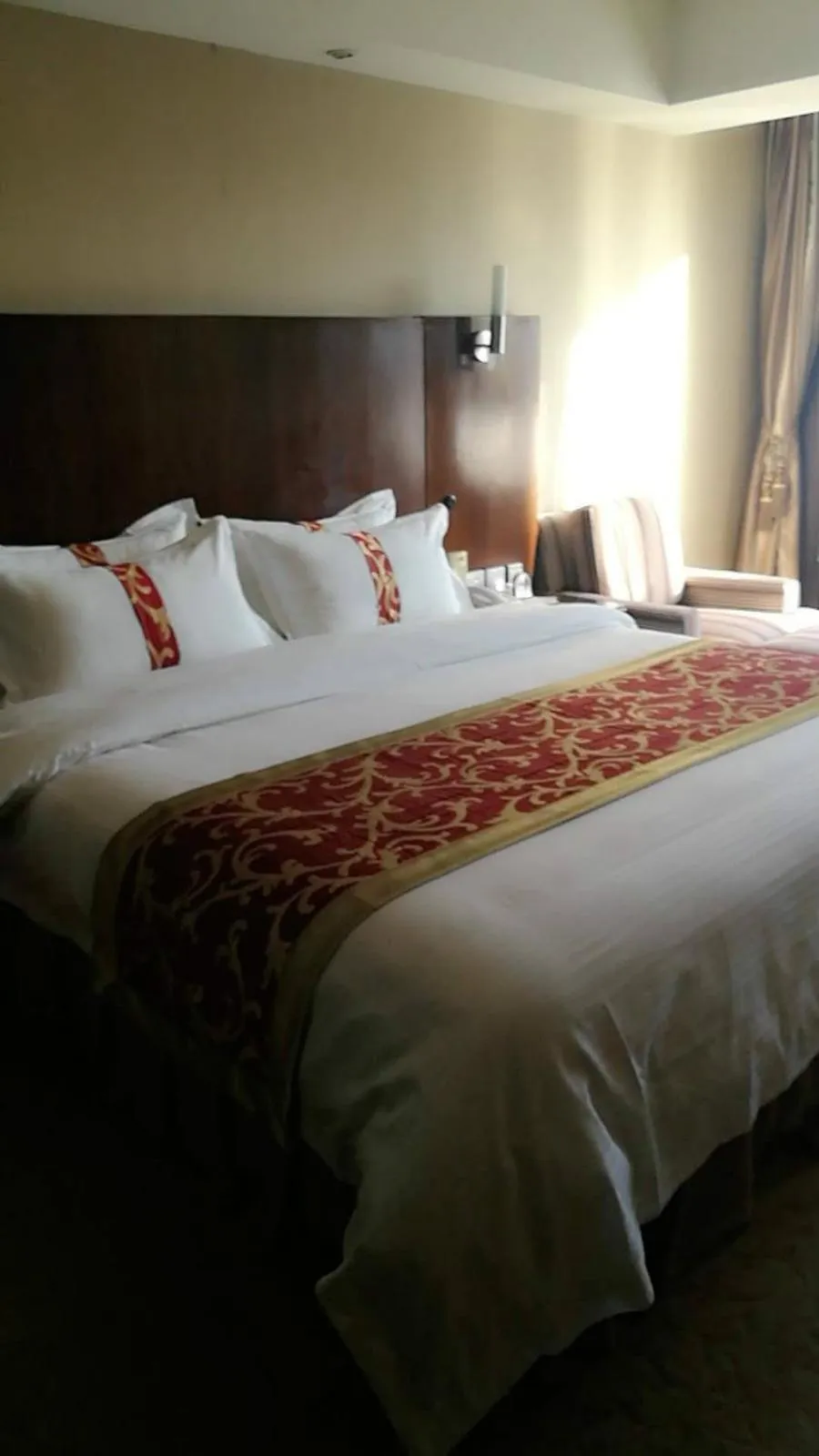 Bed in Xijiao Hotel Beijing