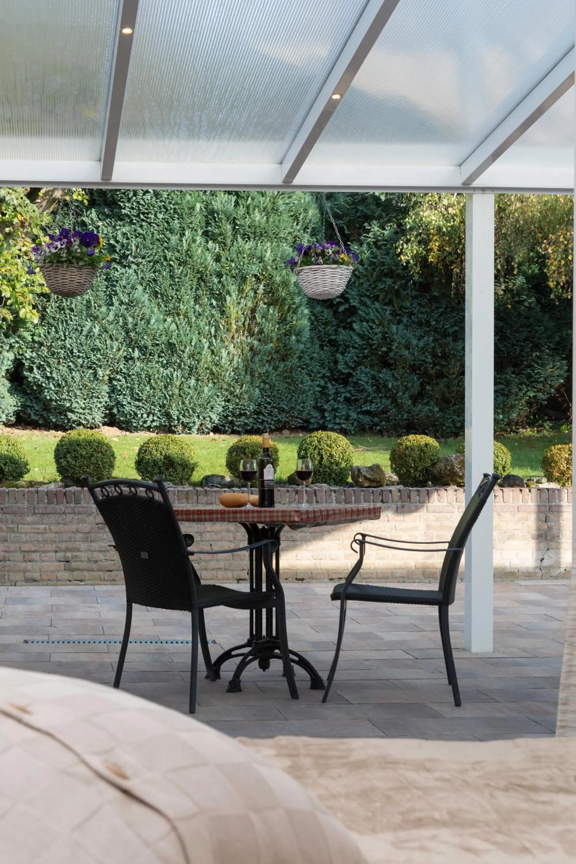 Garden view in Baart's Bed and Breakfast