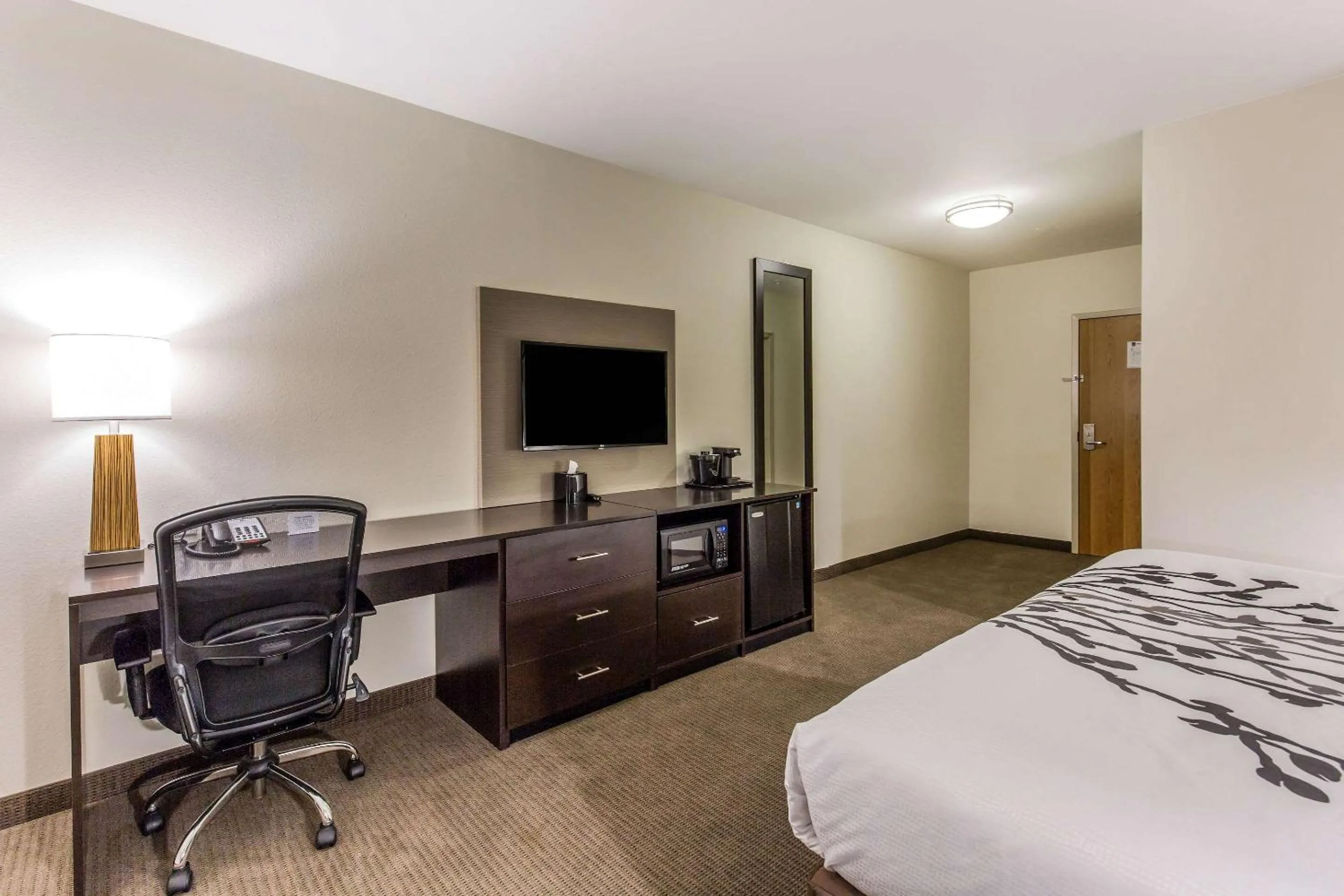 TV and multimedia, Bed in Sleep Inn Dallas Love Field-Medical District