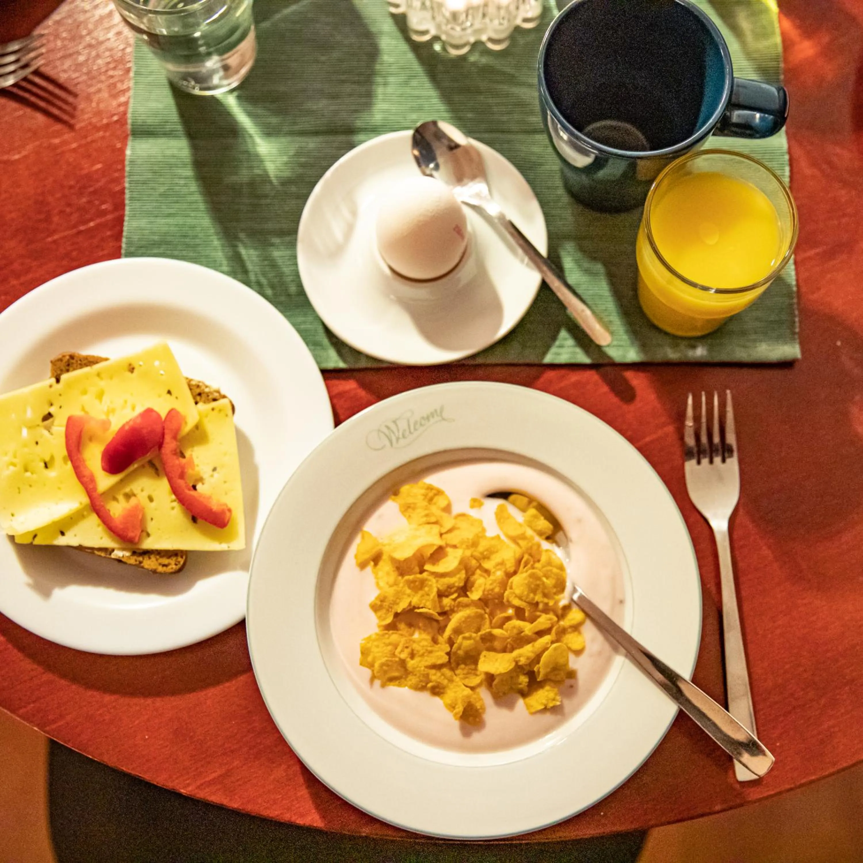 Breakfast in Hotel Kupolen