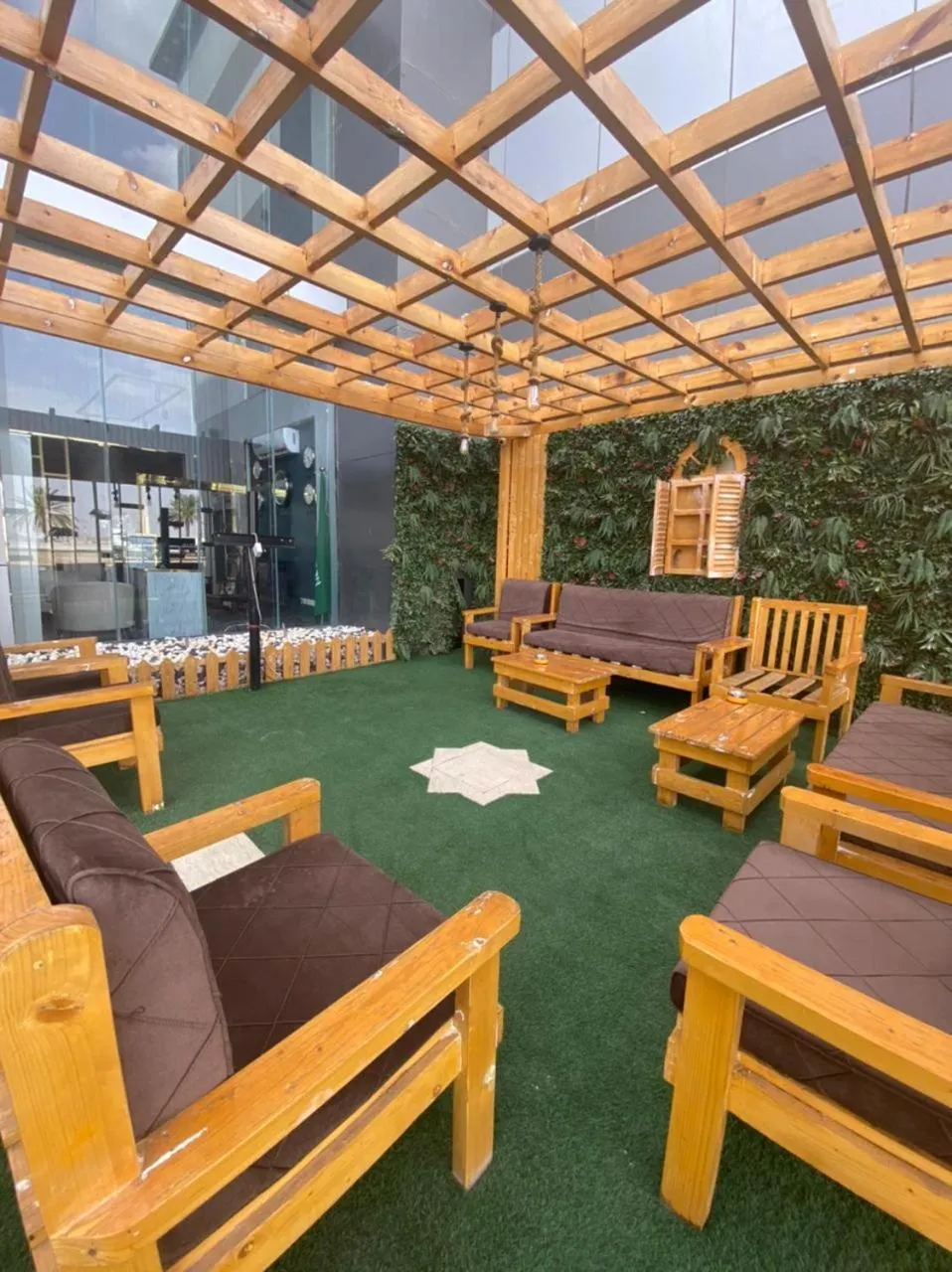 Patio in Desert Rose