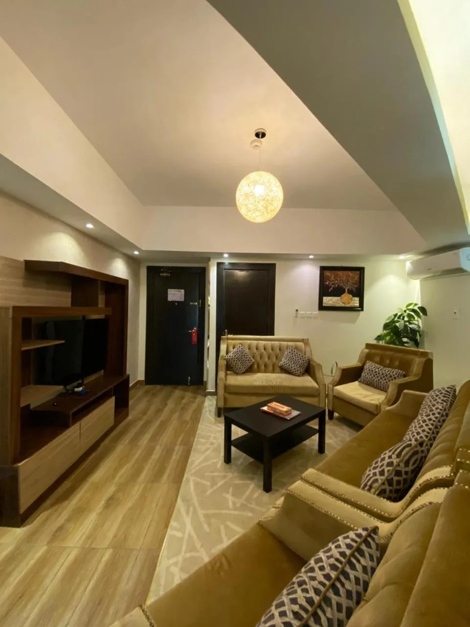 Seating area in Desert Rose