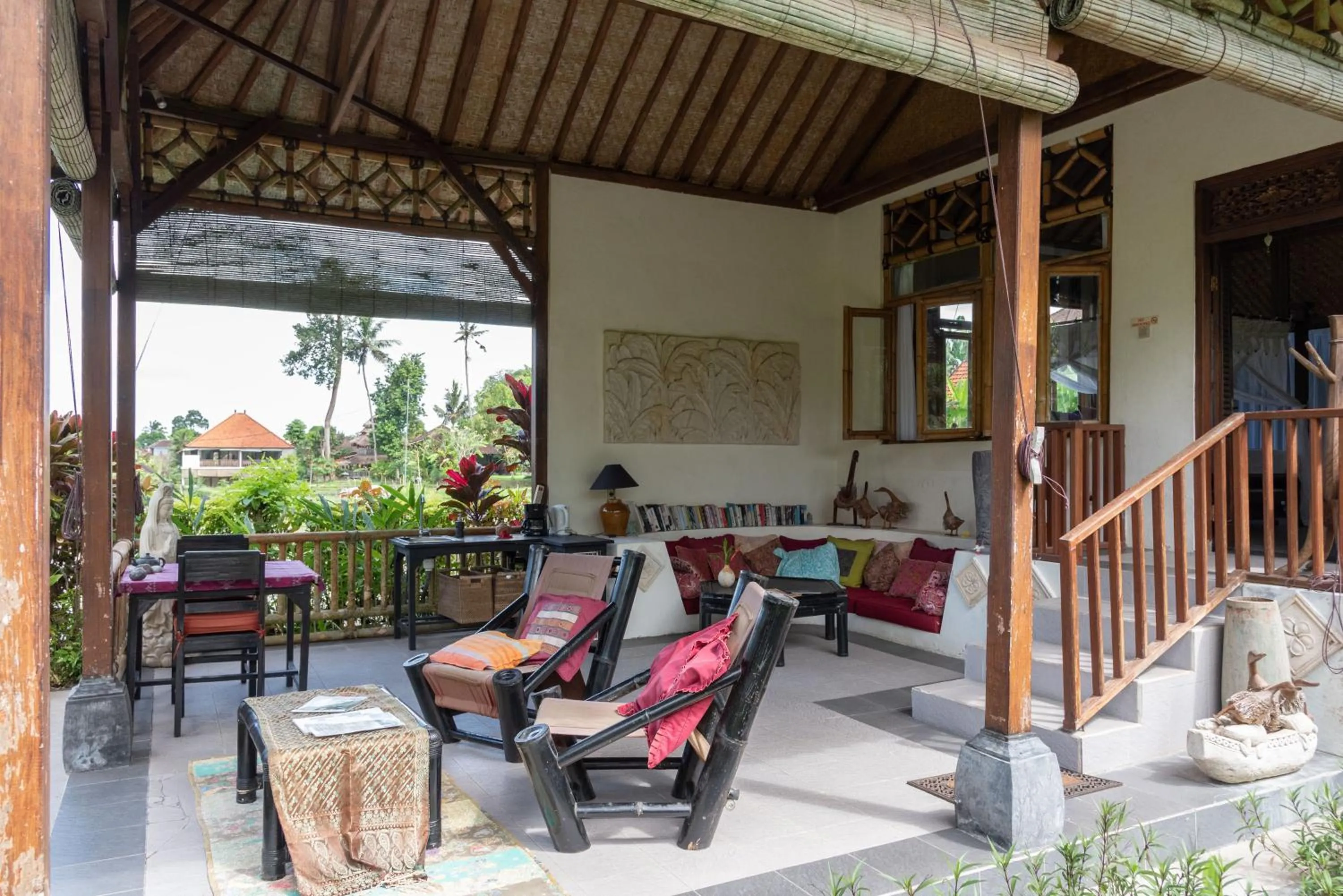 Patio in Bali Firefly BnB