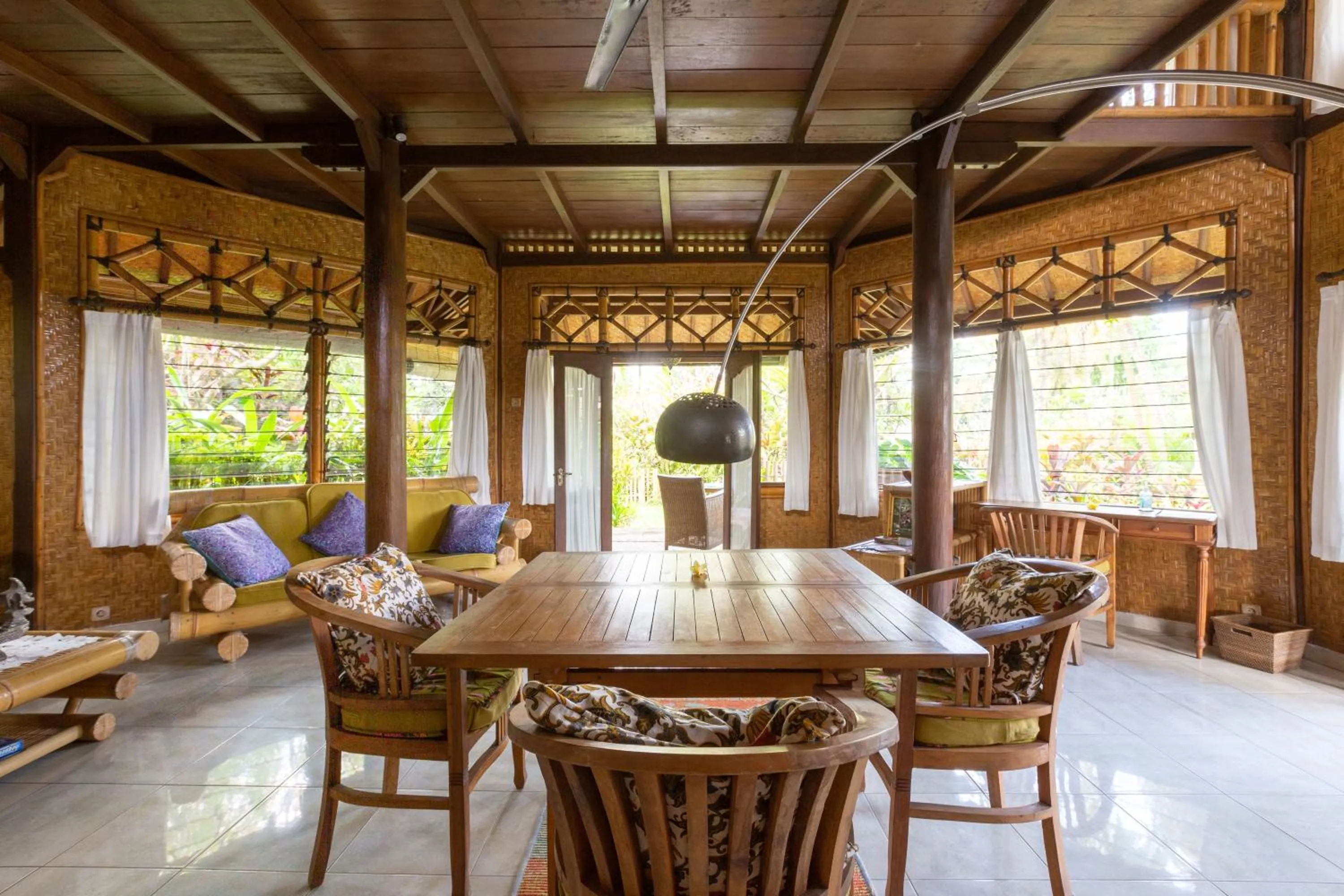 Dining area in Bali Firefly BnB