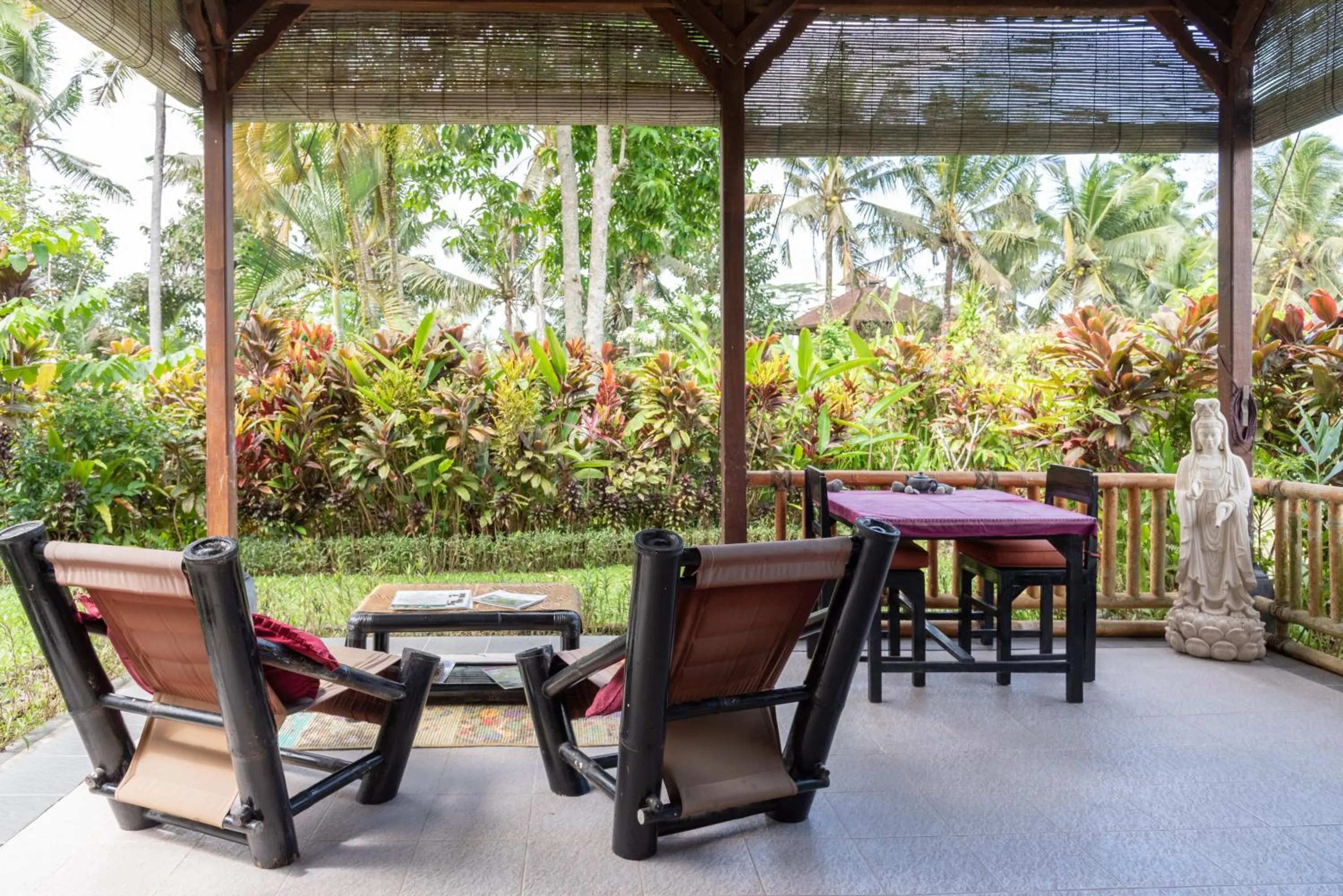 Patio in Bali Firefly BnB