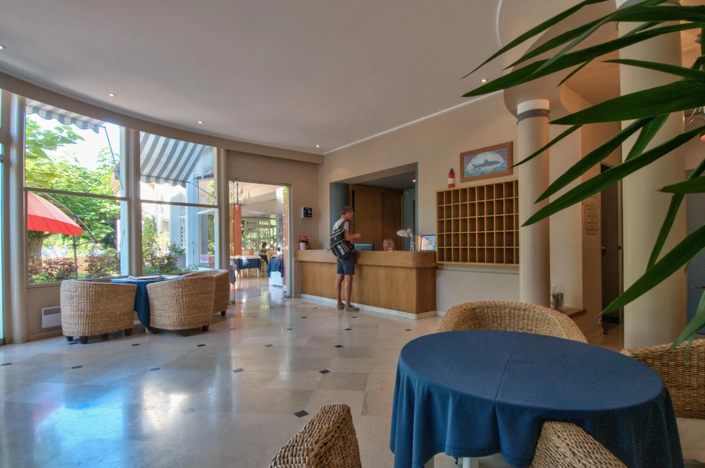 Lobby or reception in Hotel du Lac