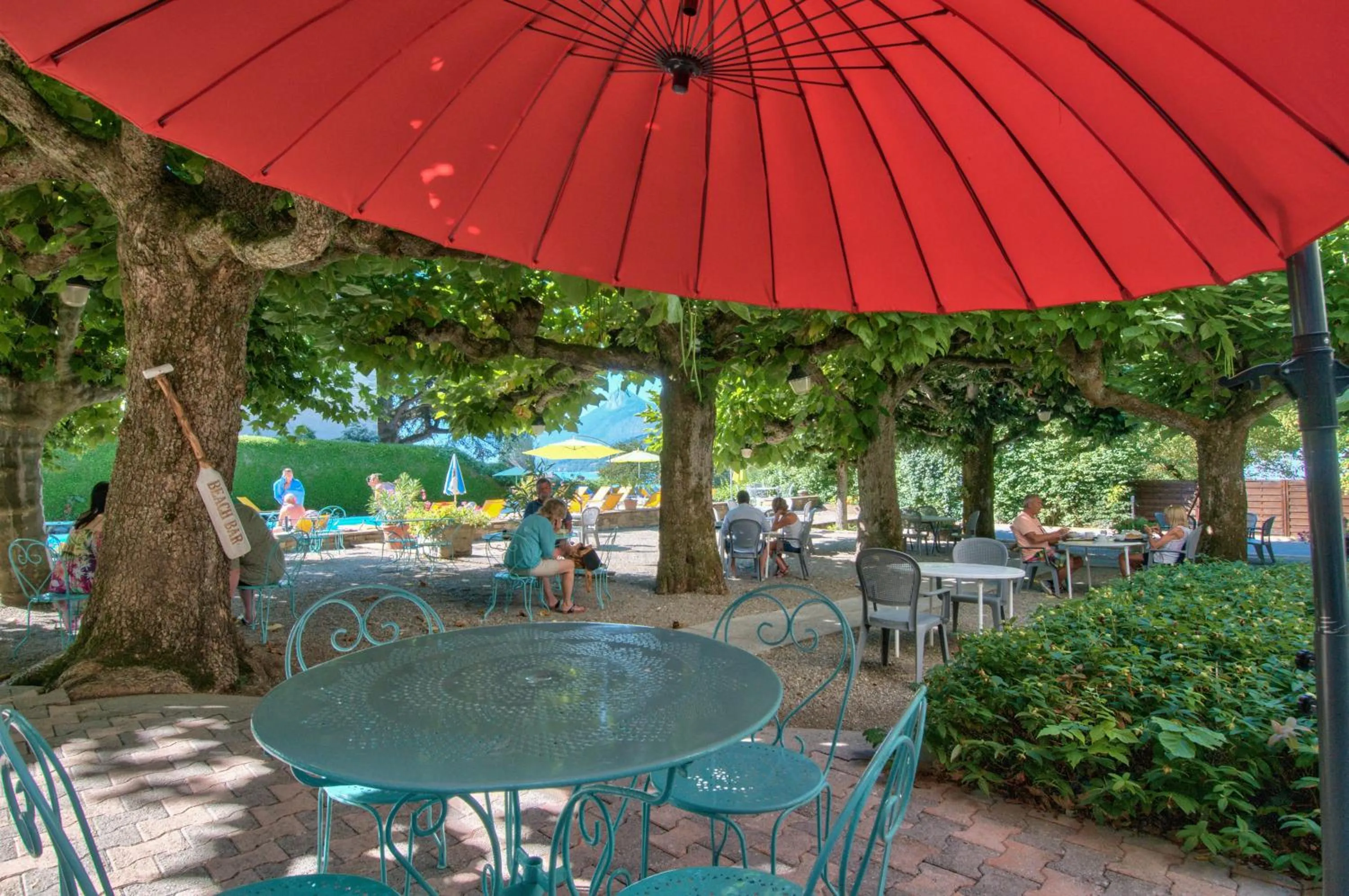 Garden in Hotel du Lac