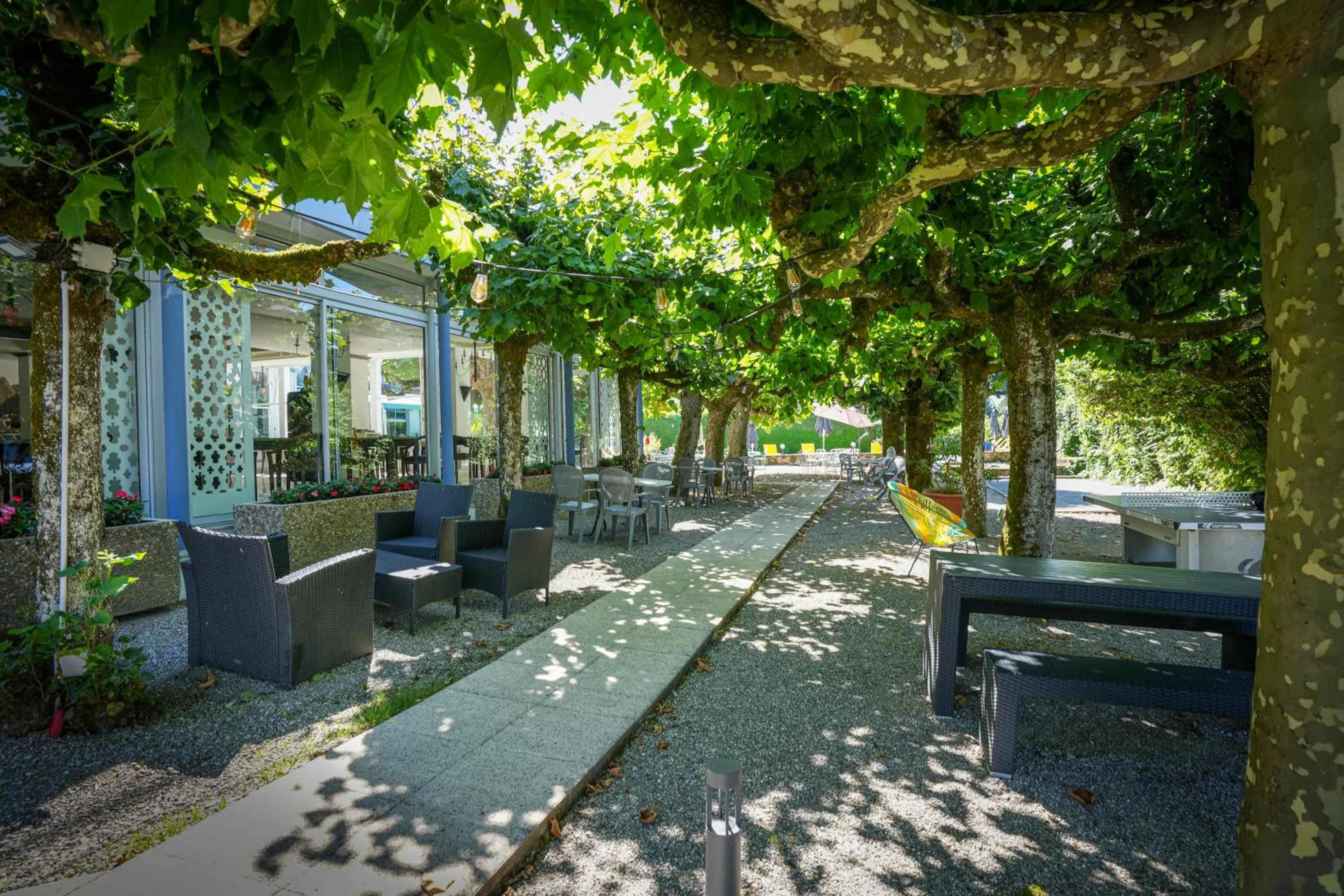 Swimming pool in Hotel du Lac