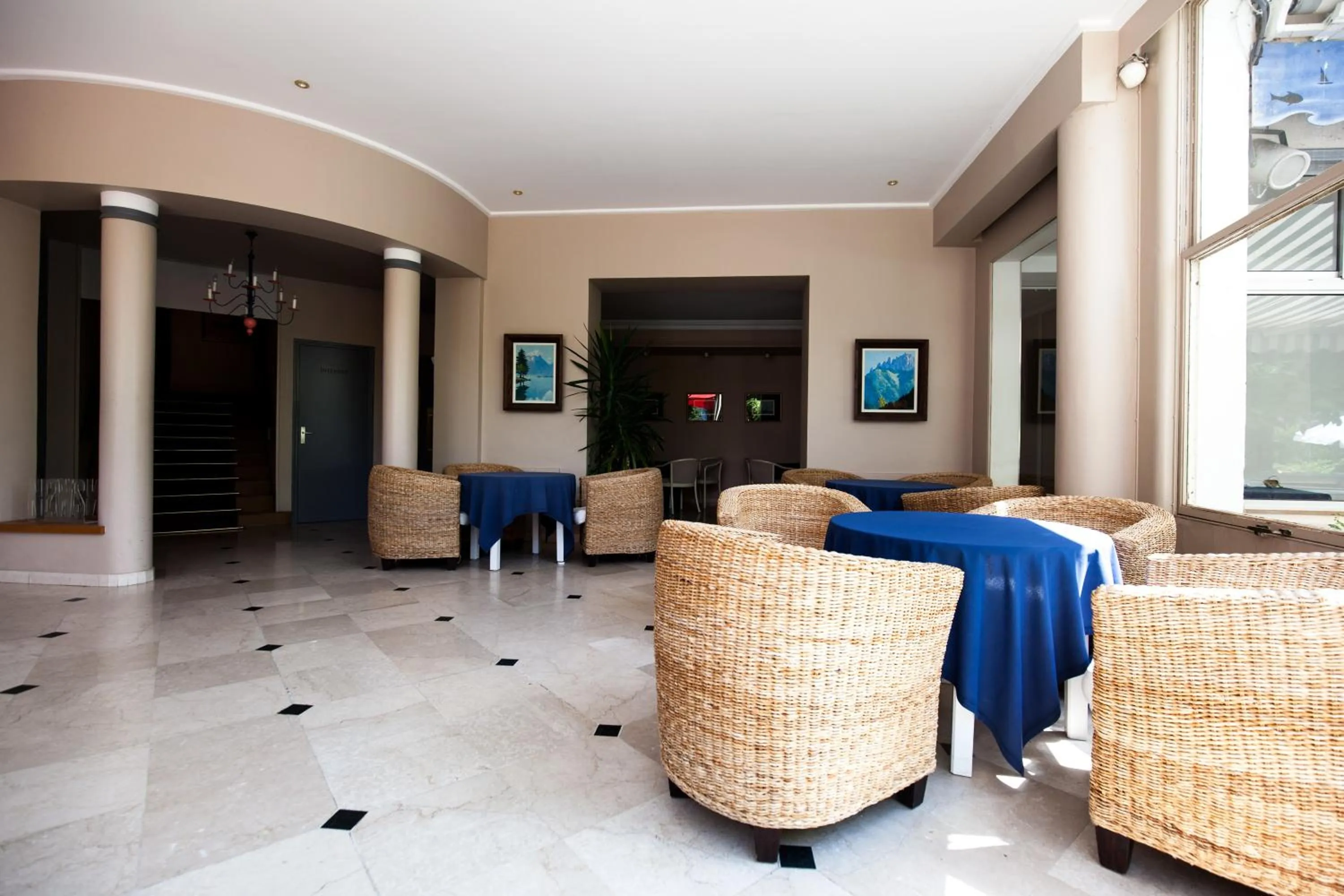 Lobby or reception in Hotel du Lac