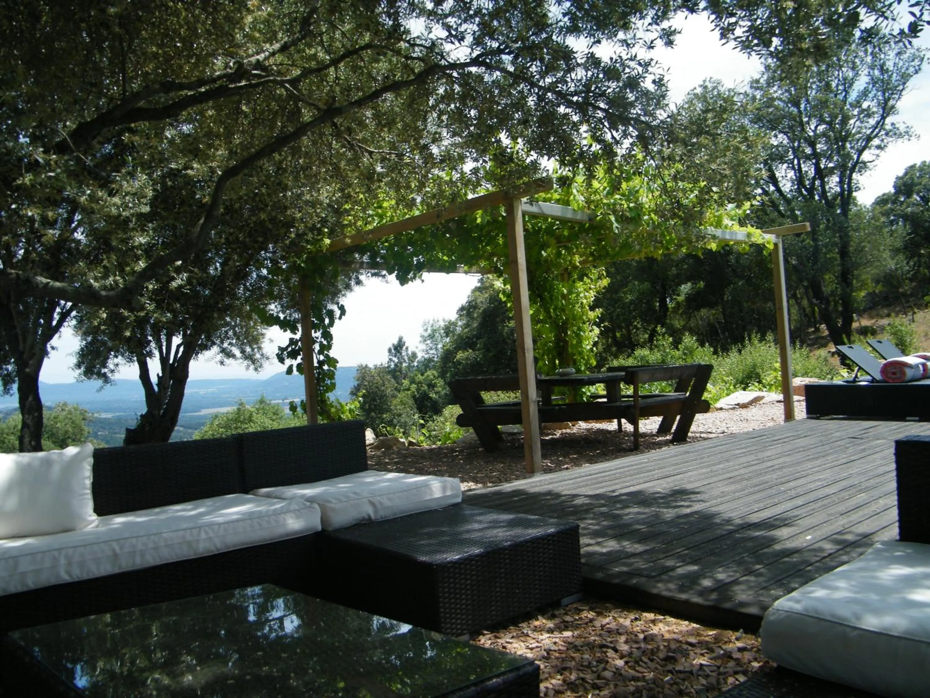 Living room in Les Jardins de Mathieu