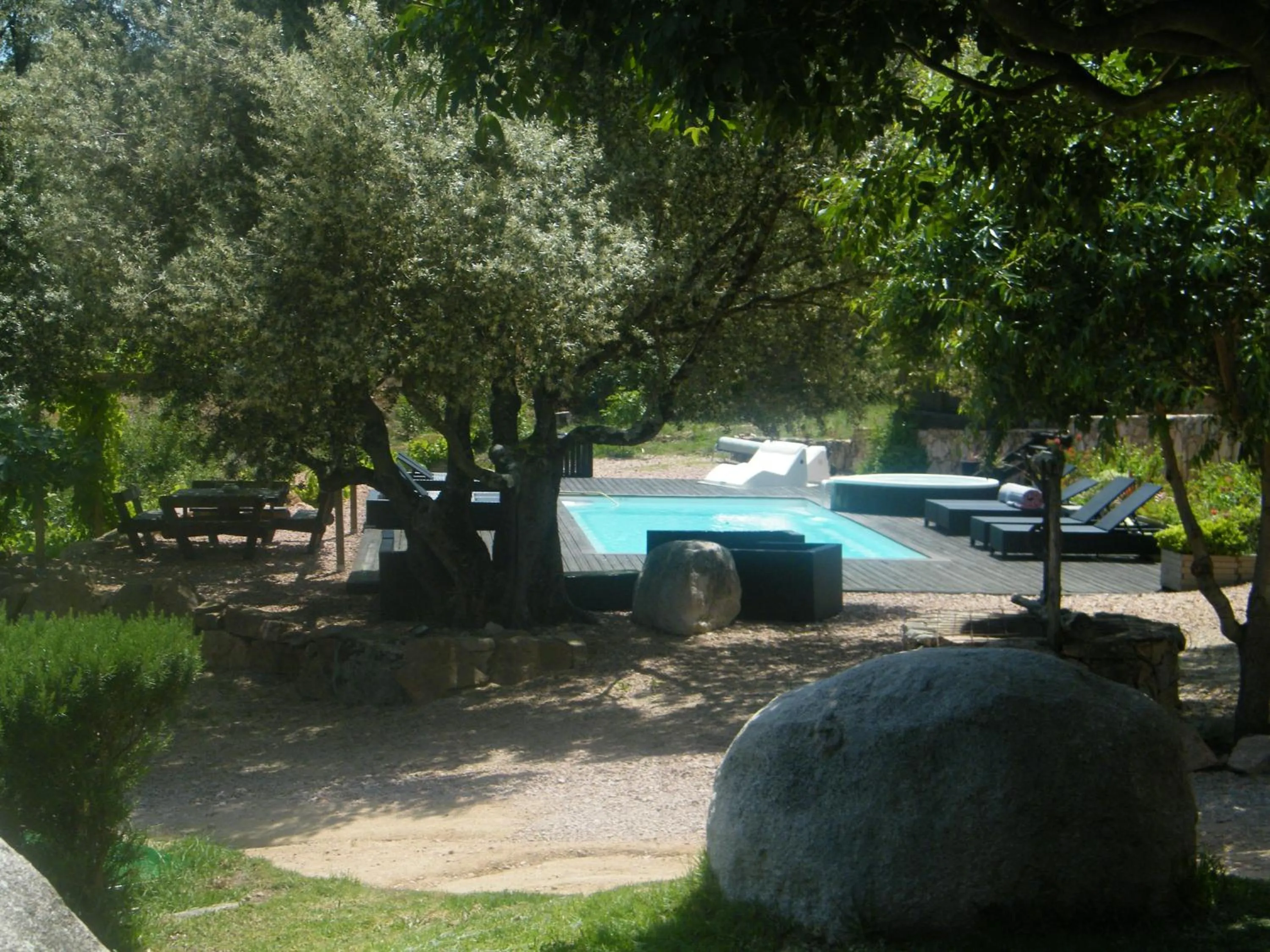 Swimming pool in Les Jardins de Mathieu