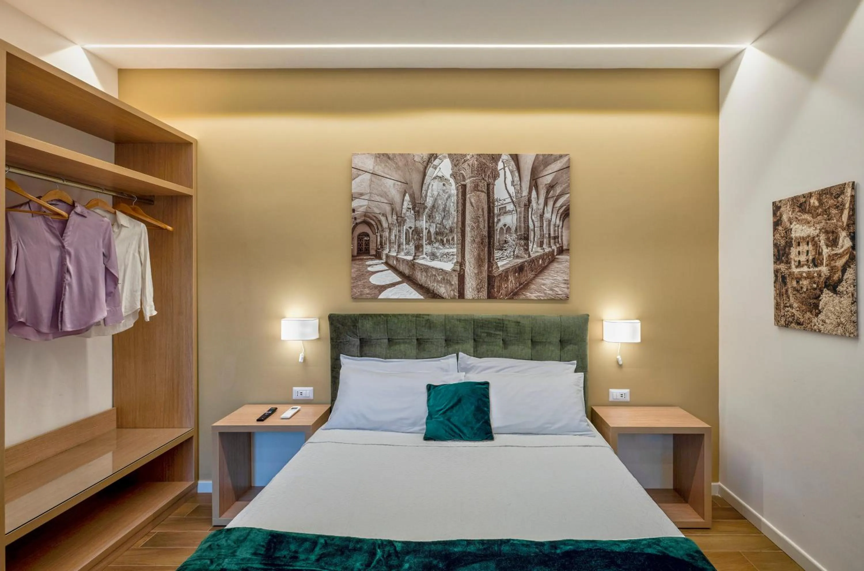 Bedroom, Bed in Cuore di Sorrento Suites