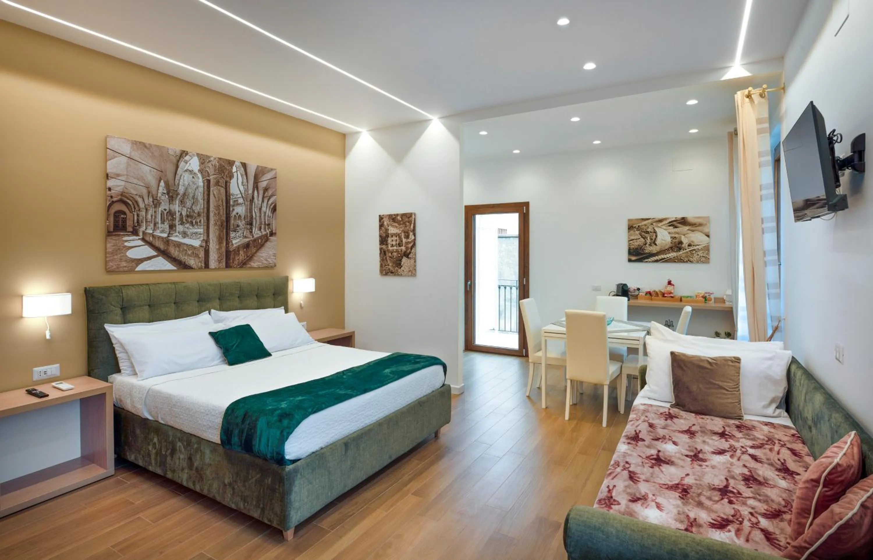 Bedroom, Bed in Cuore di Sorrento Suites