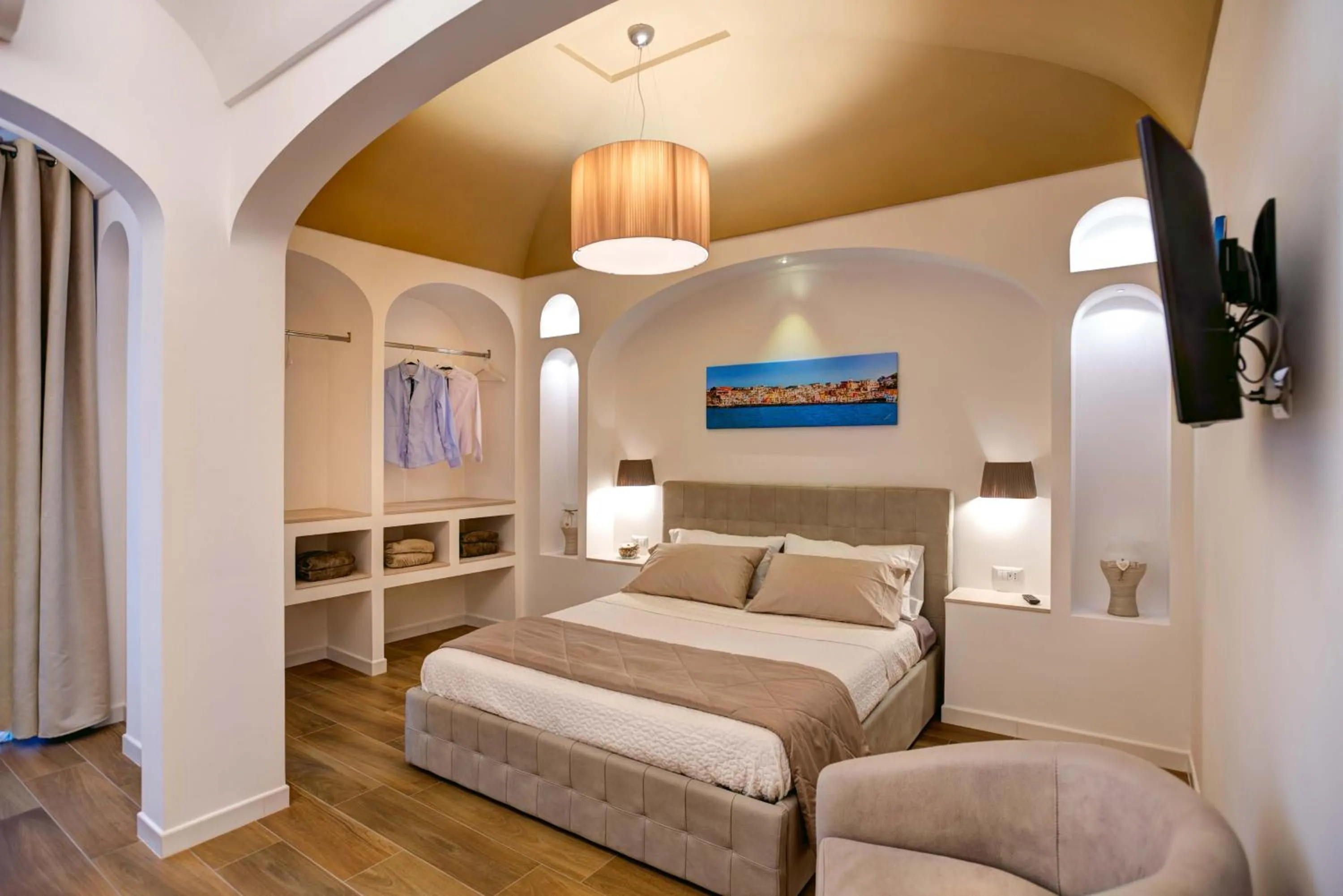 Photo of the whole room, Bed in Cuore di Sorrento Suites