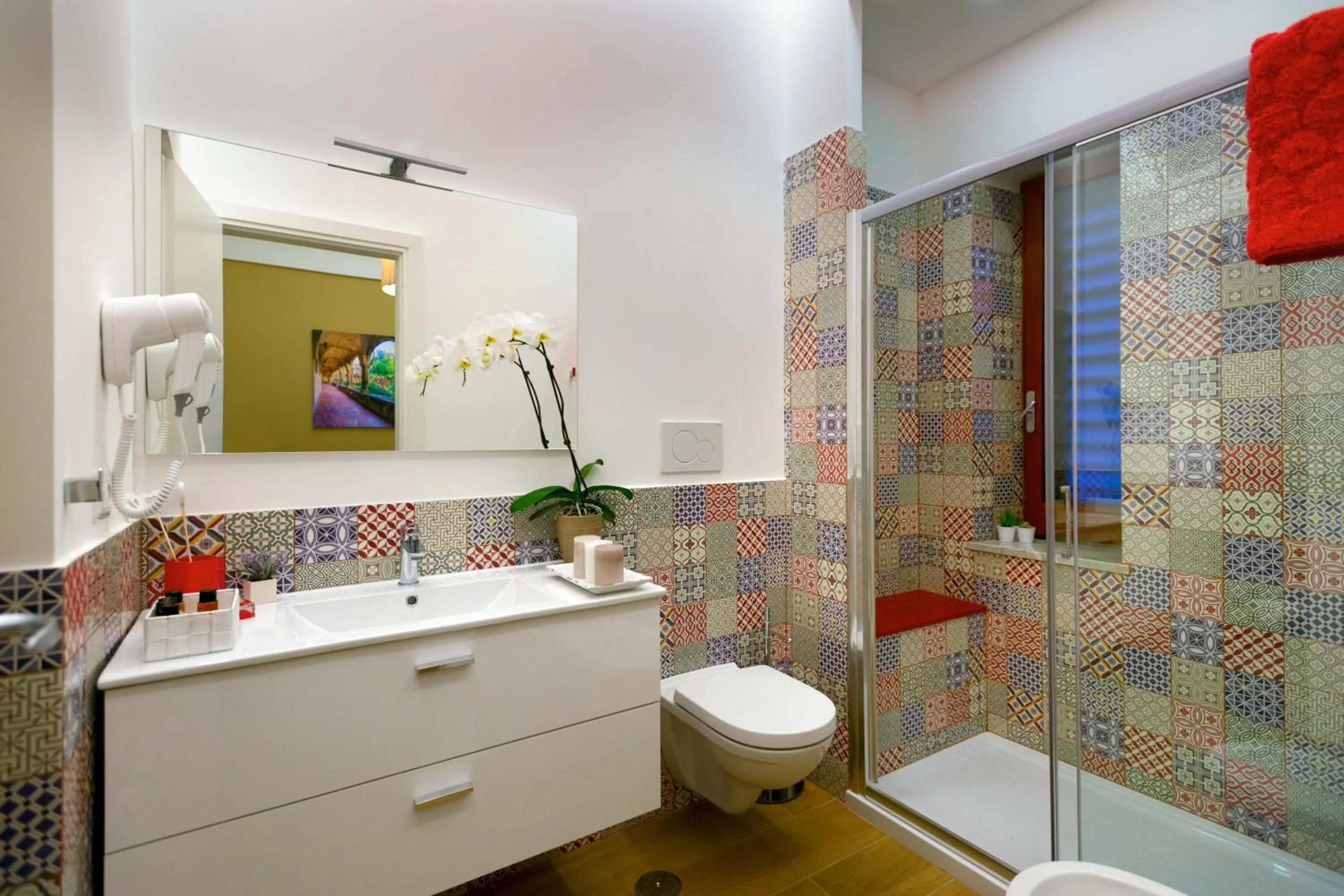 Bathroom in Cuore di Sorrento Suites