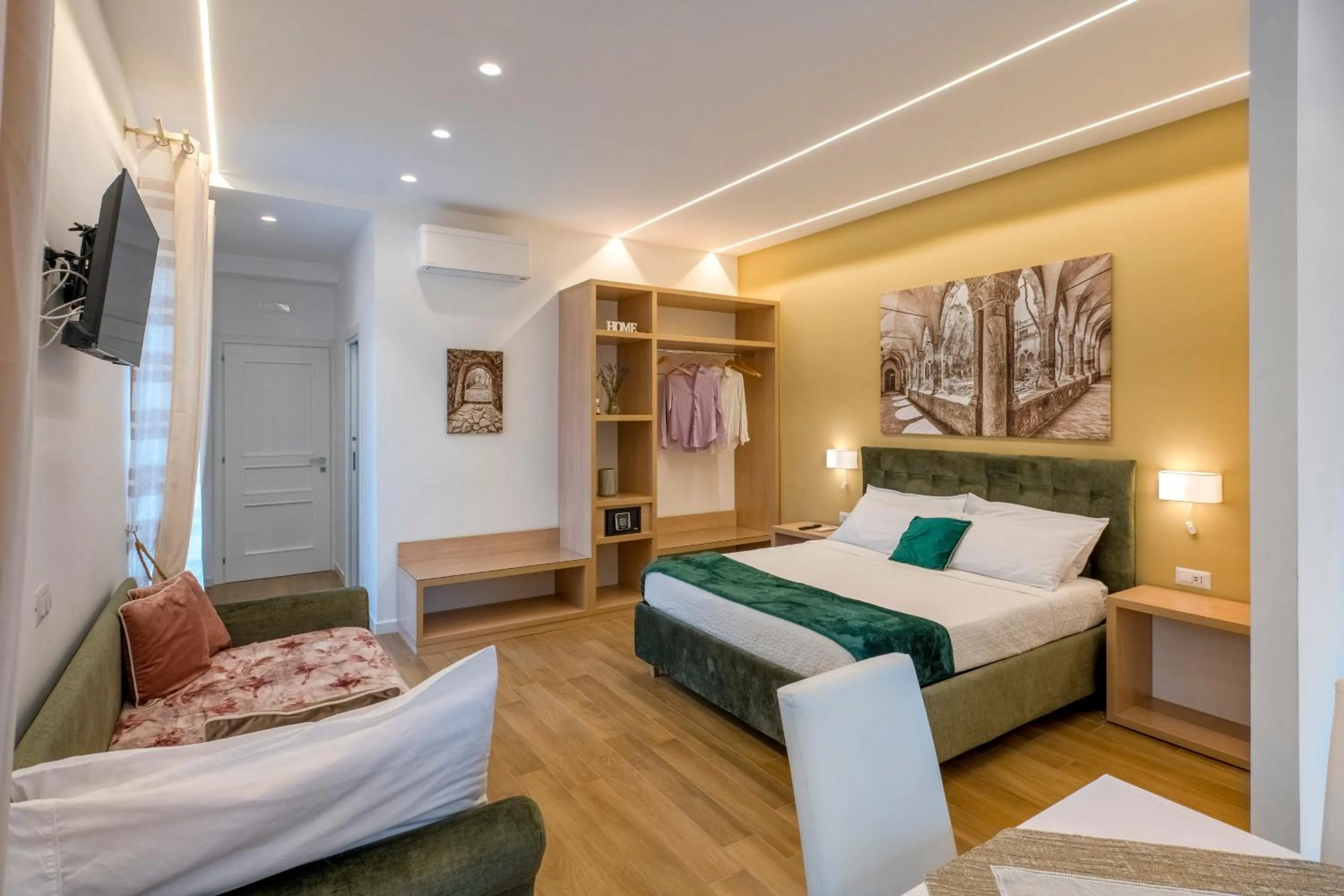 Bedroom, Bed in Cuore di Sorrento Suites