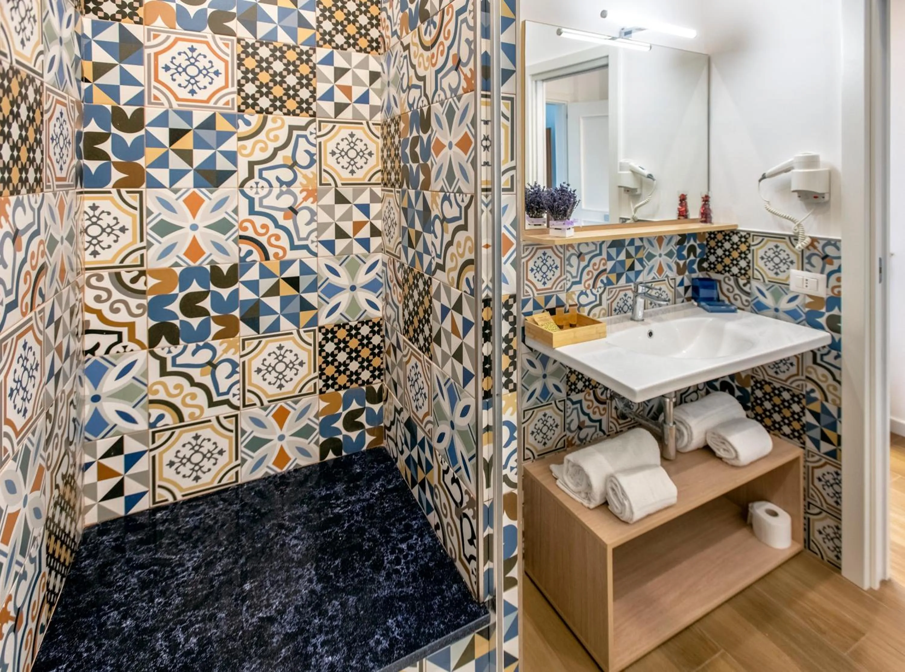 Bathroom in Cuore di Sorrento Suites