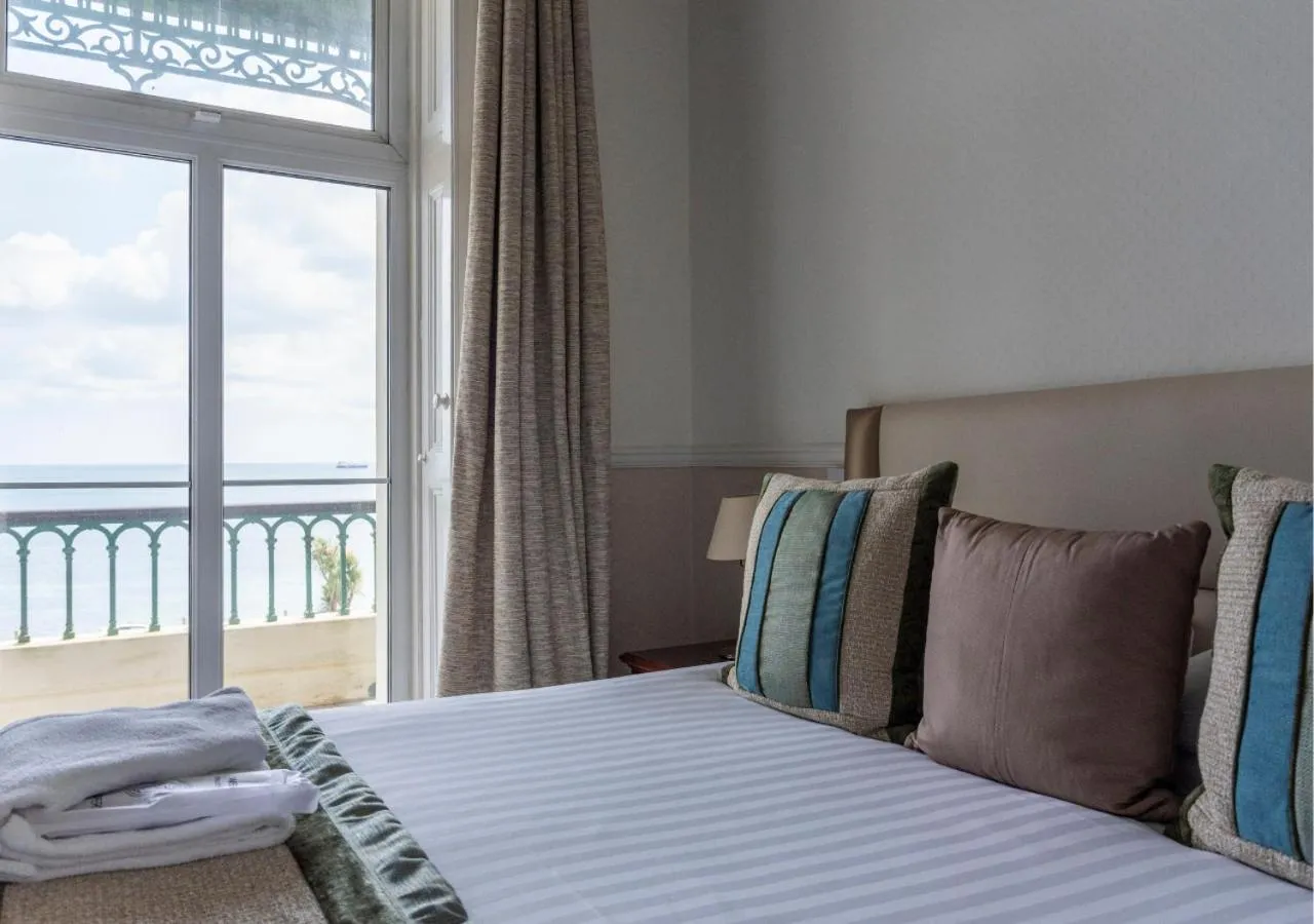 Bed in The Falmouth Hotel