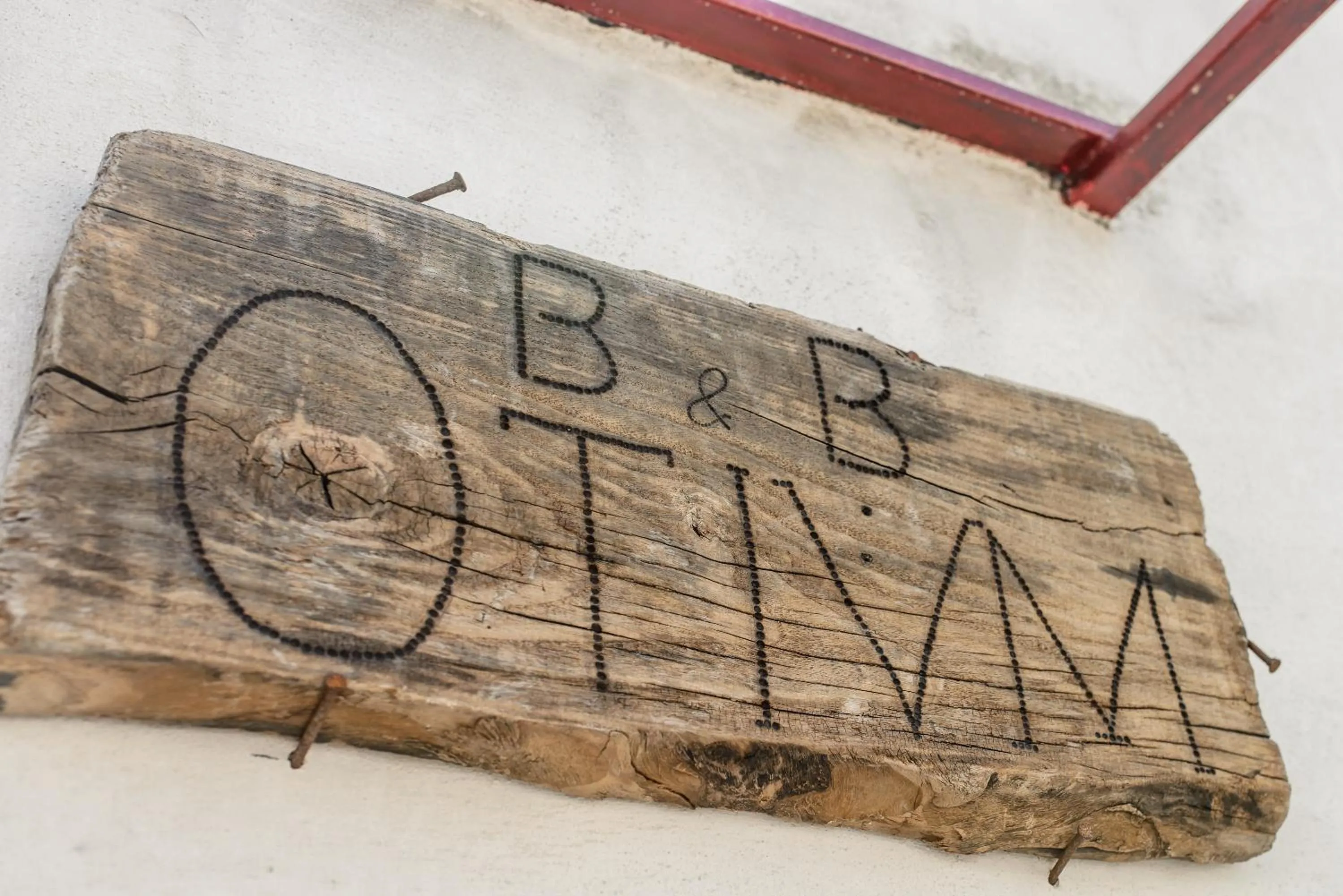 Decorative detail in B&B OTIUM