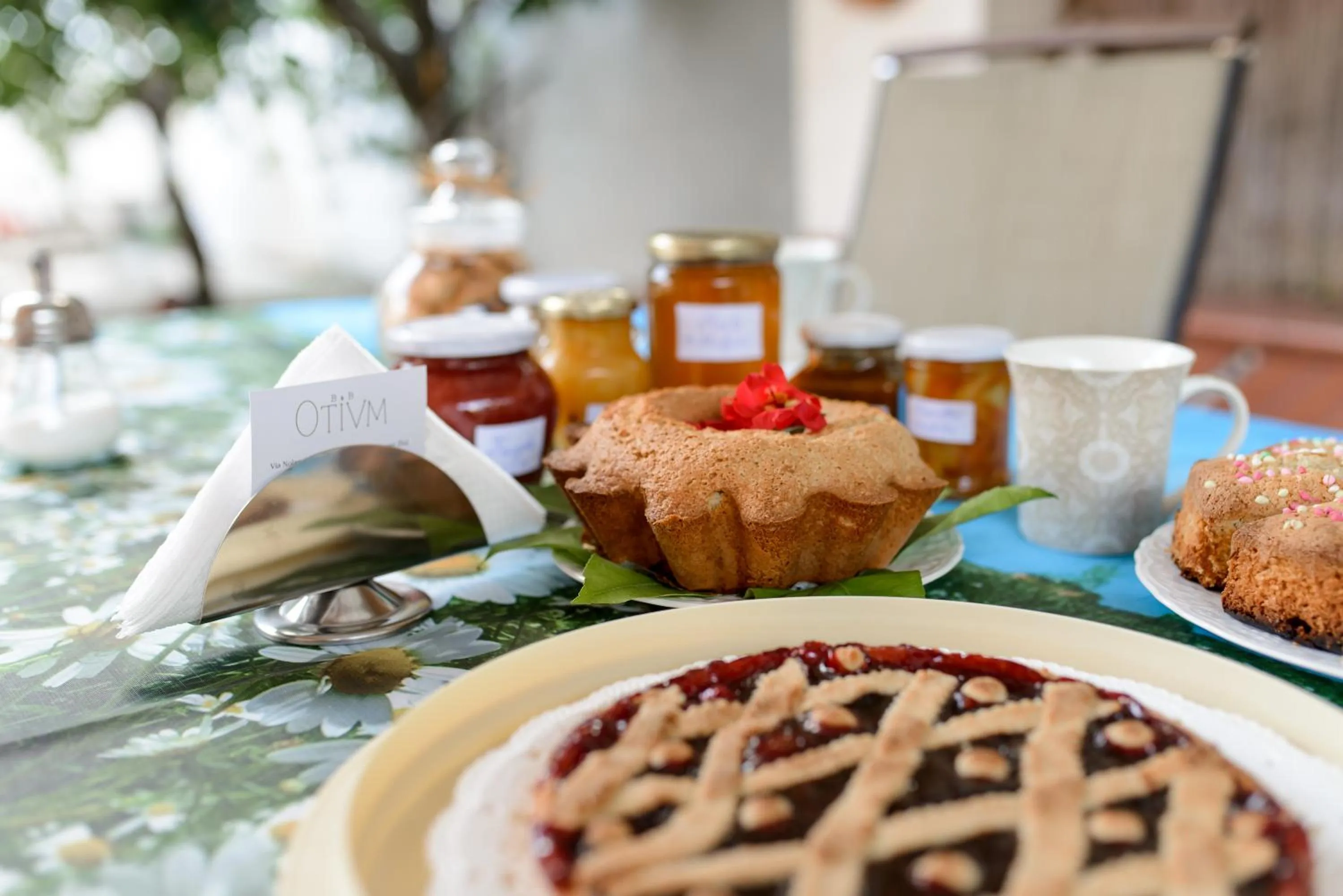 Italian breakfast in B&B OTIUM