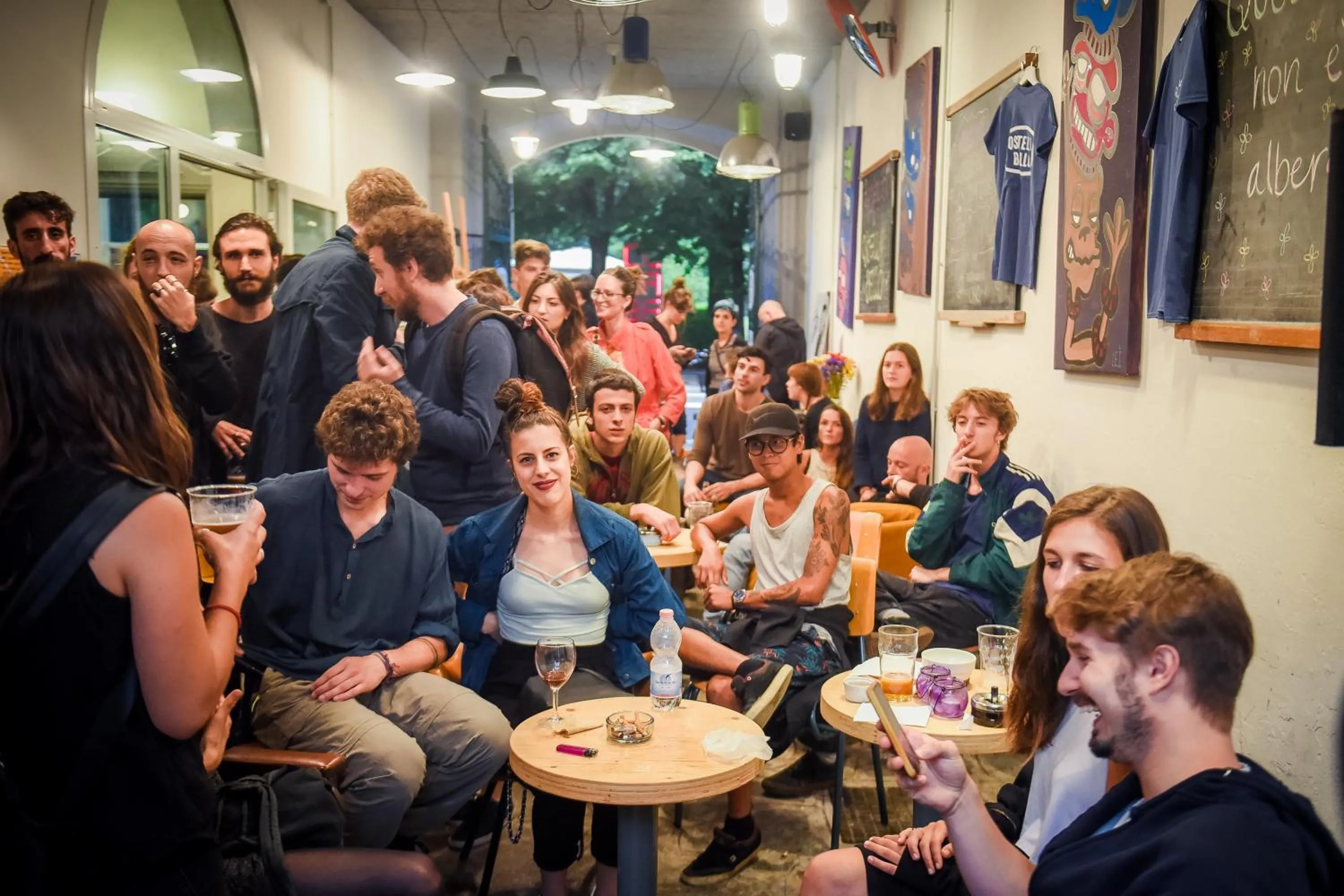 People in Ostello Bello Lake Como