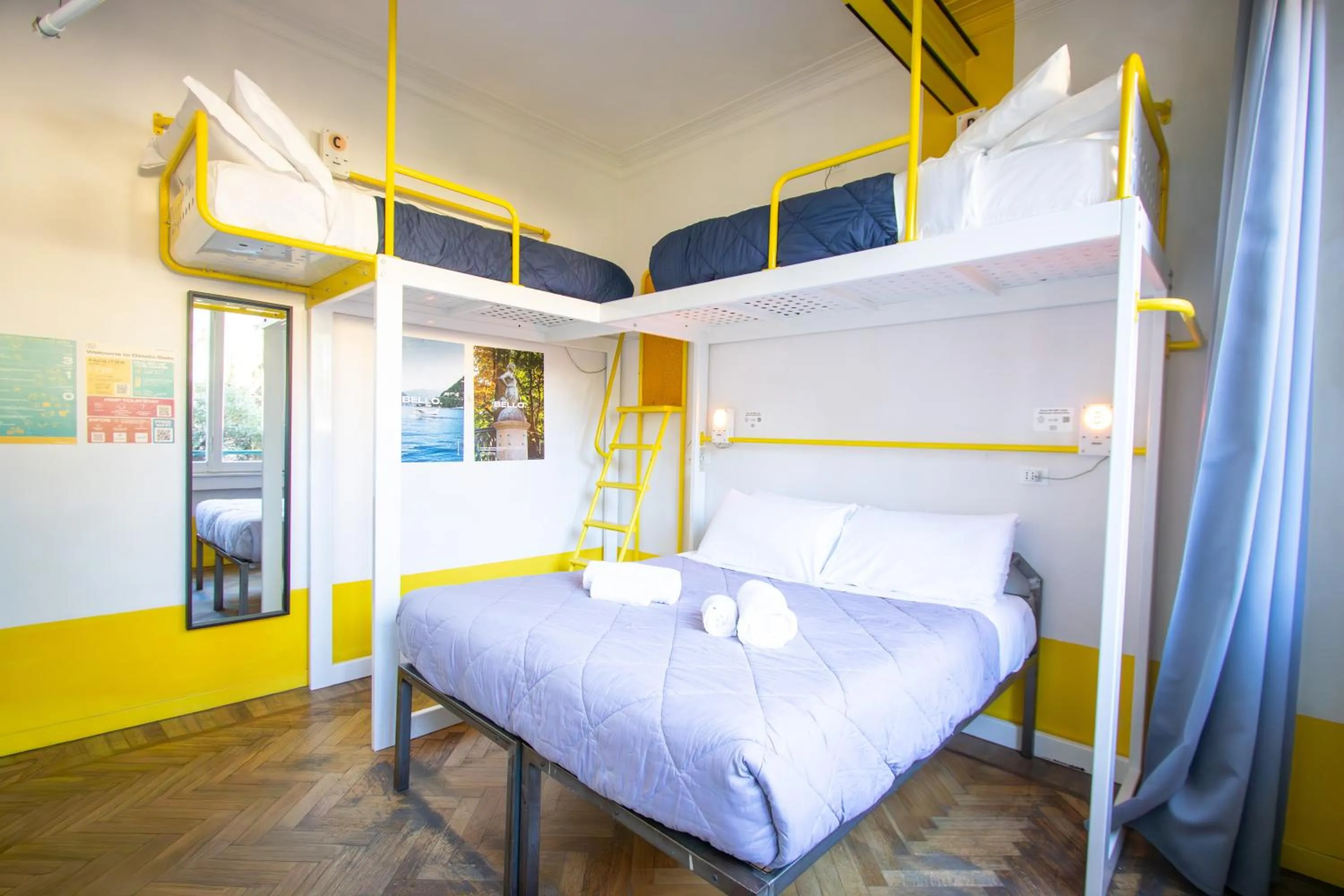 Bed in Ostello Bello Lake Como