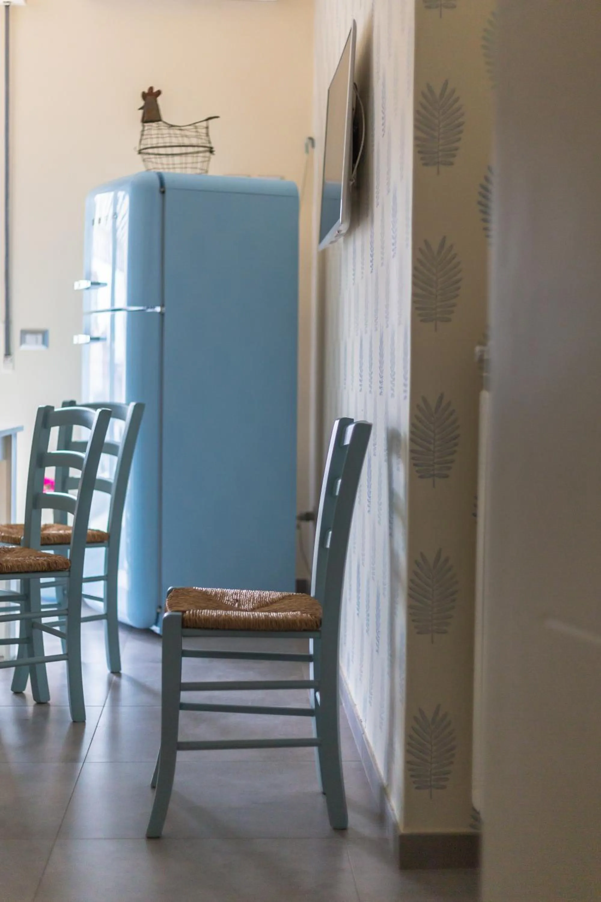 Communal lounge/ TV room in B&B Attico 160