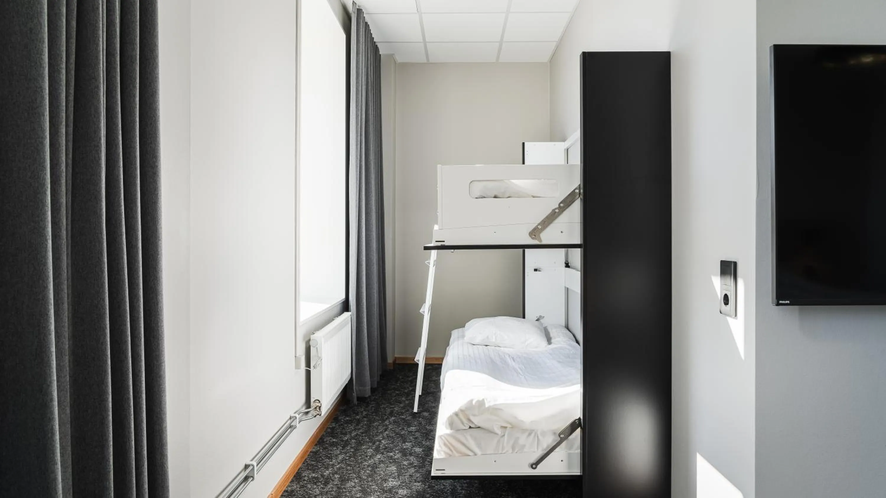 Bed in Comfort Hotel Skellefteå