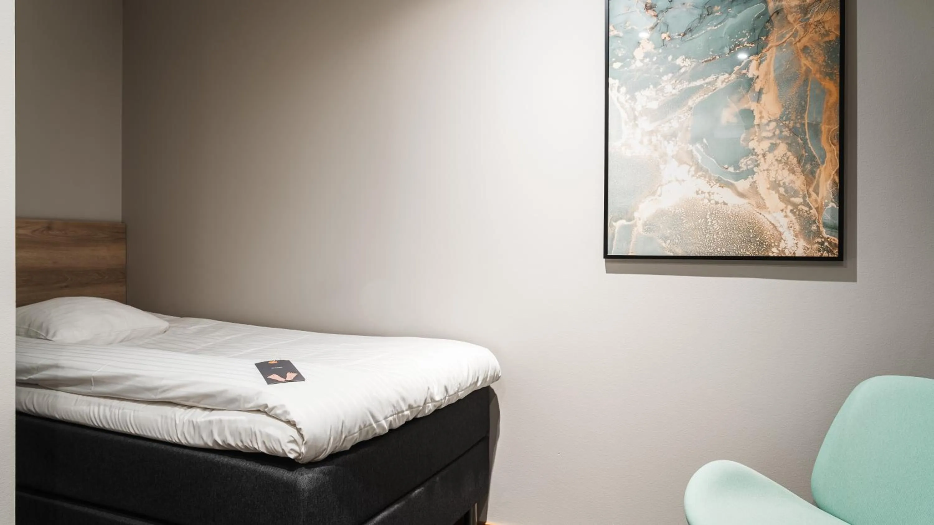 Bed in Comfort Hotel Skellefteå