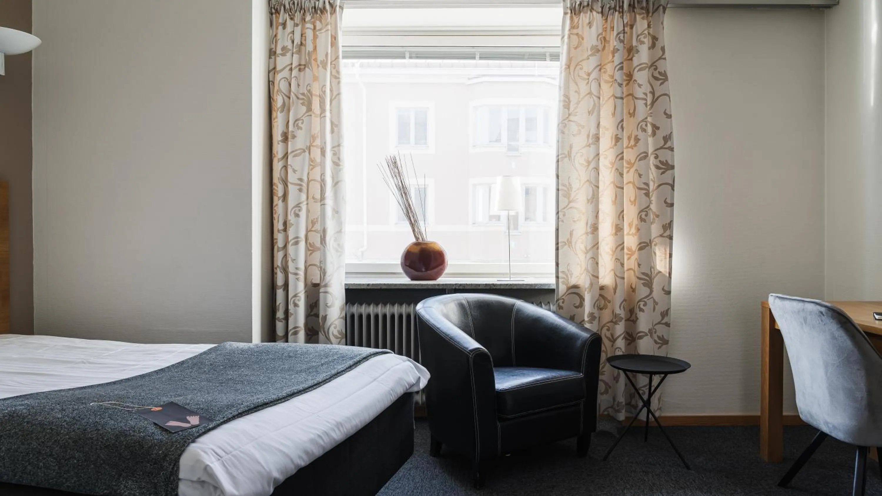 Bed in Comfort Hotel Skellefteå