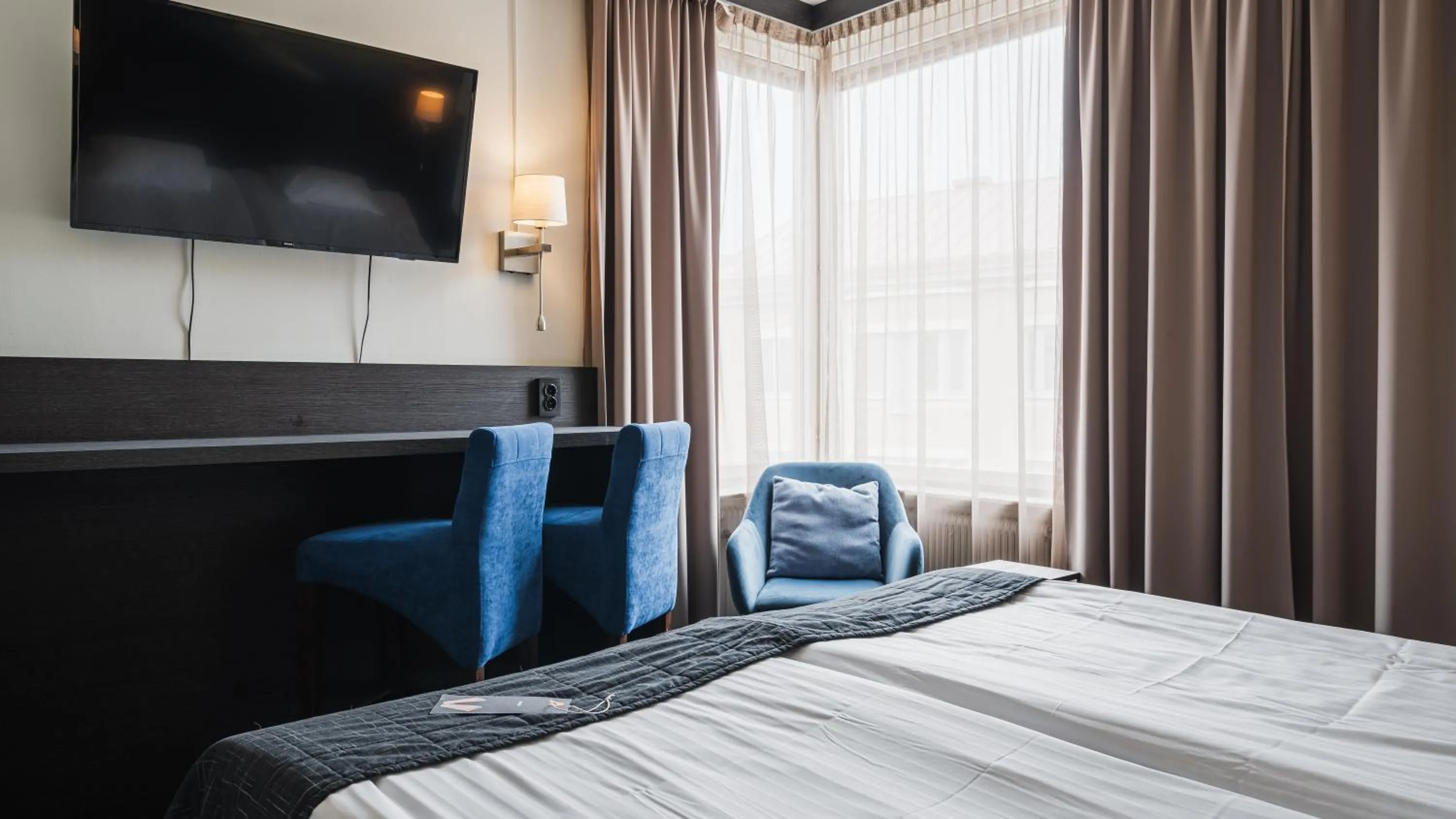 Bed in Comfort Hotel Skellefteå