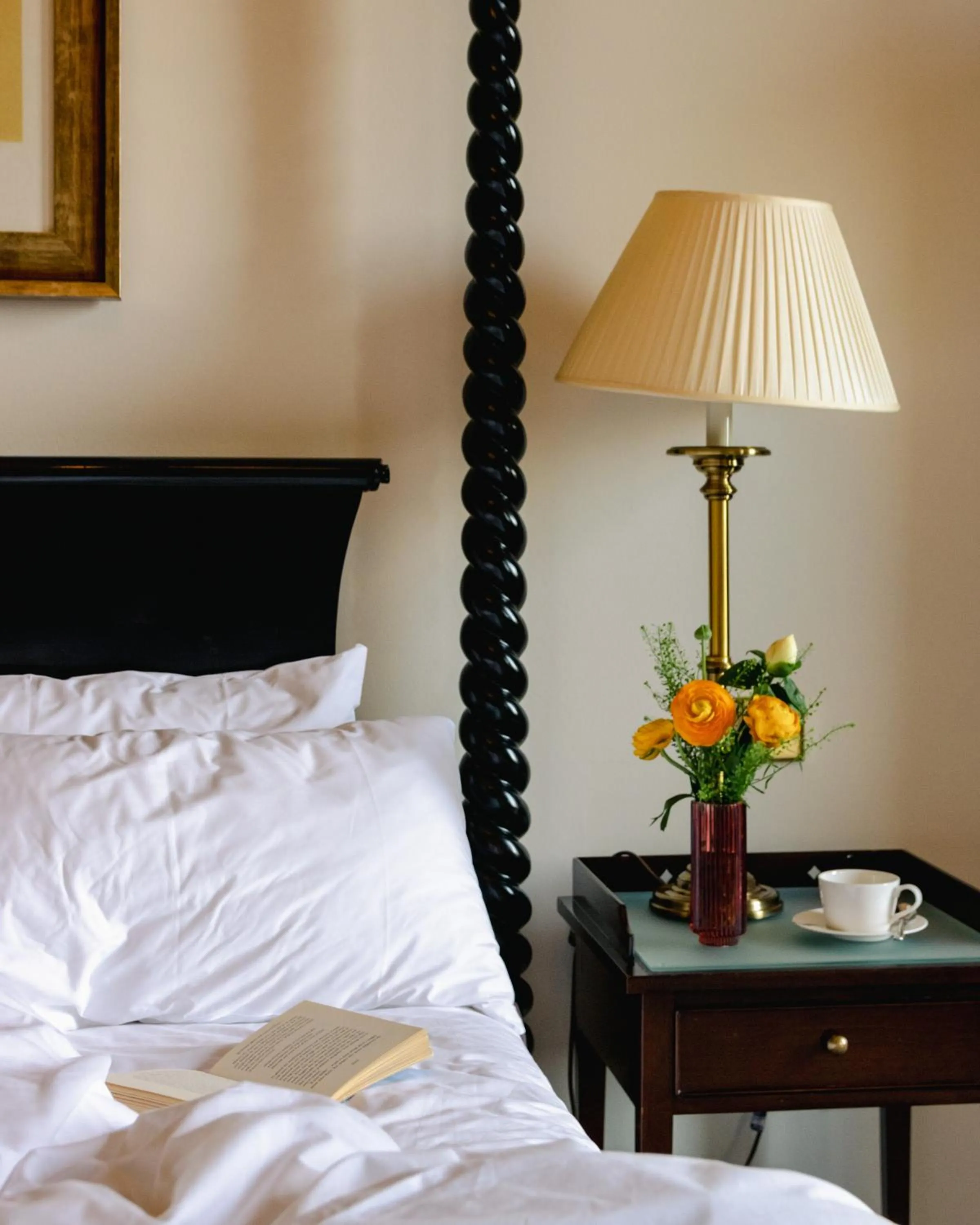 Bedroom, Bed in Bailbrook House Hotel, Bath