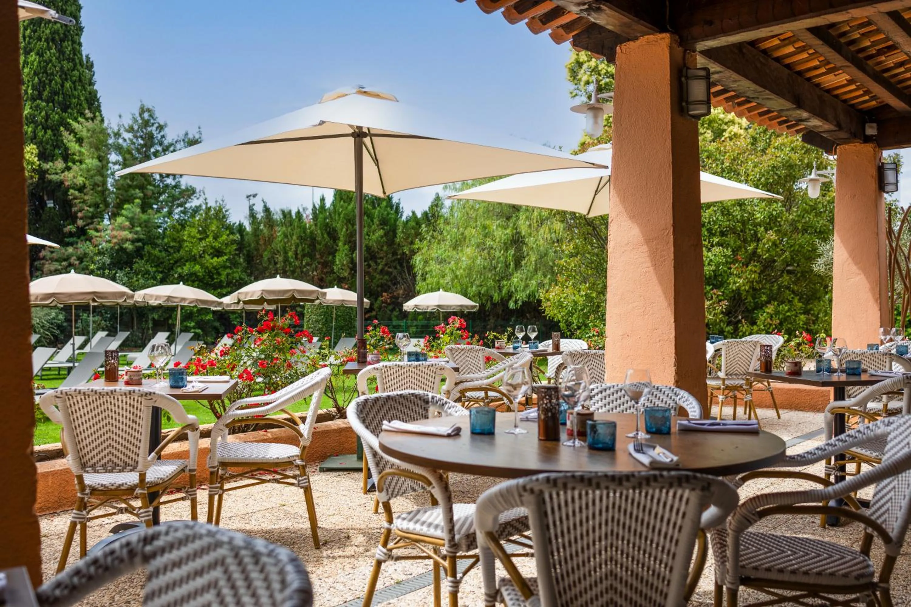 Restaurant/places to eat in Golf Hôtel de Valescure & Spa NUXE